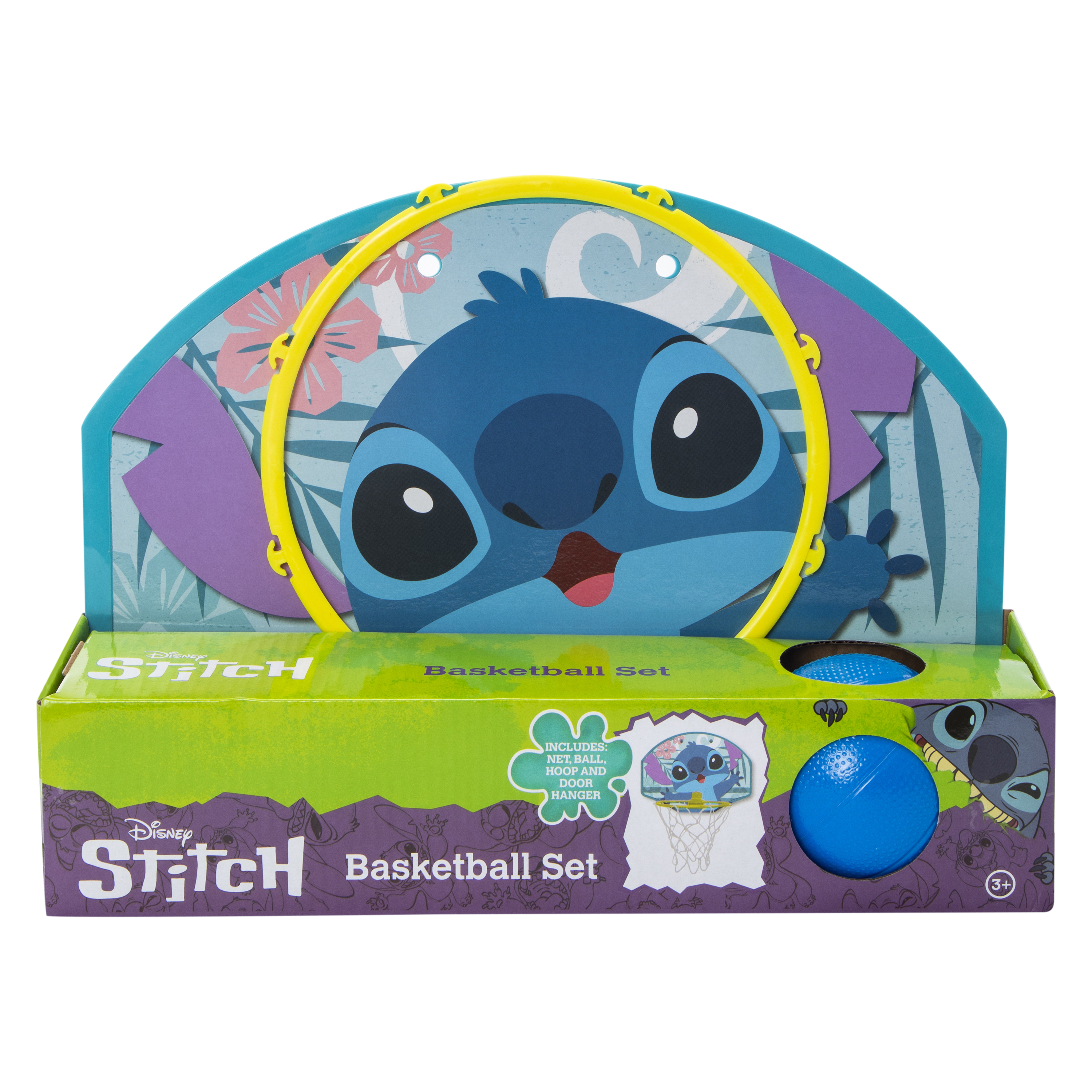 Disney Stitch Basketball Set
