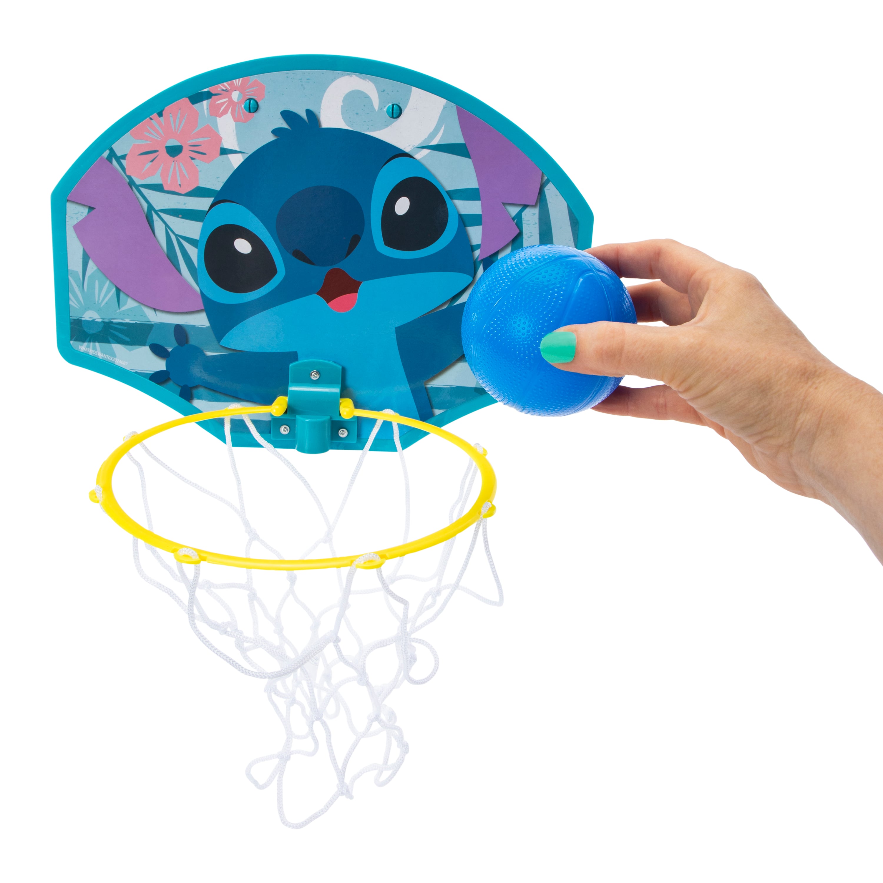 Disney Stitch Basketball Set