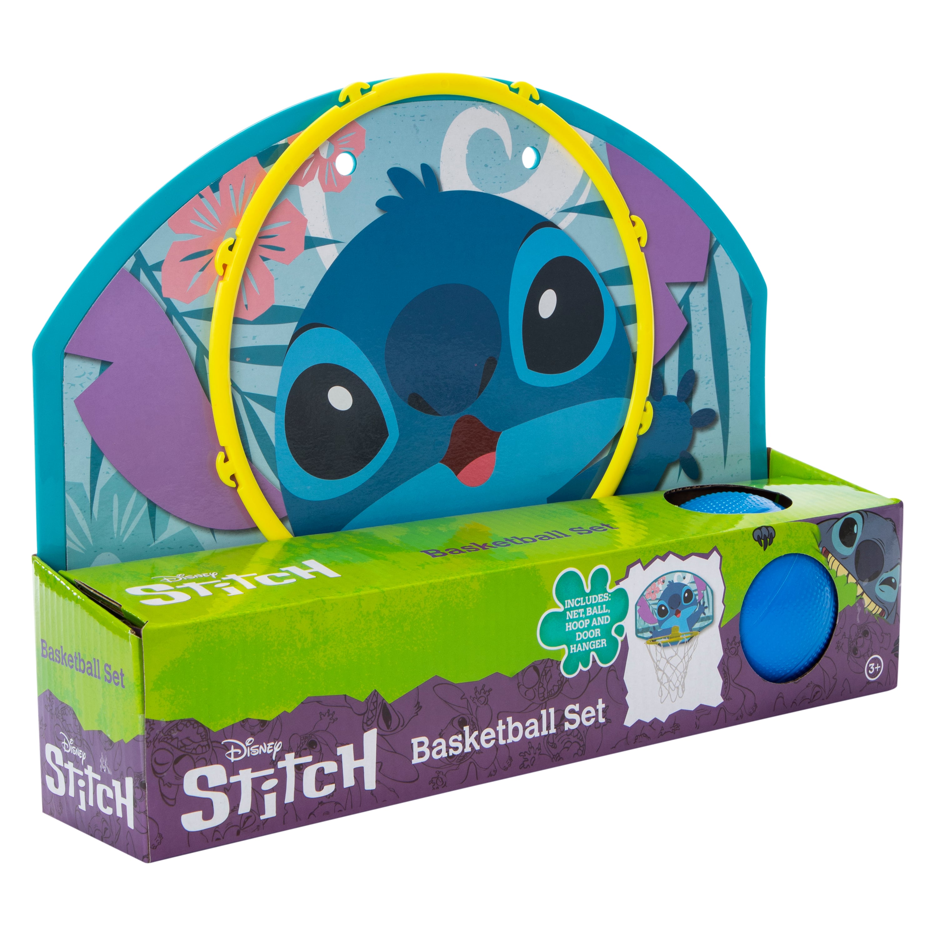 Disney Stitch Basketball Set