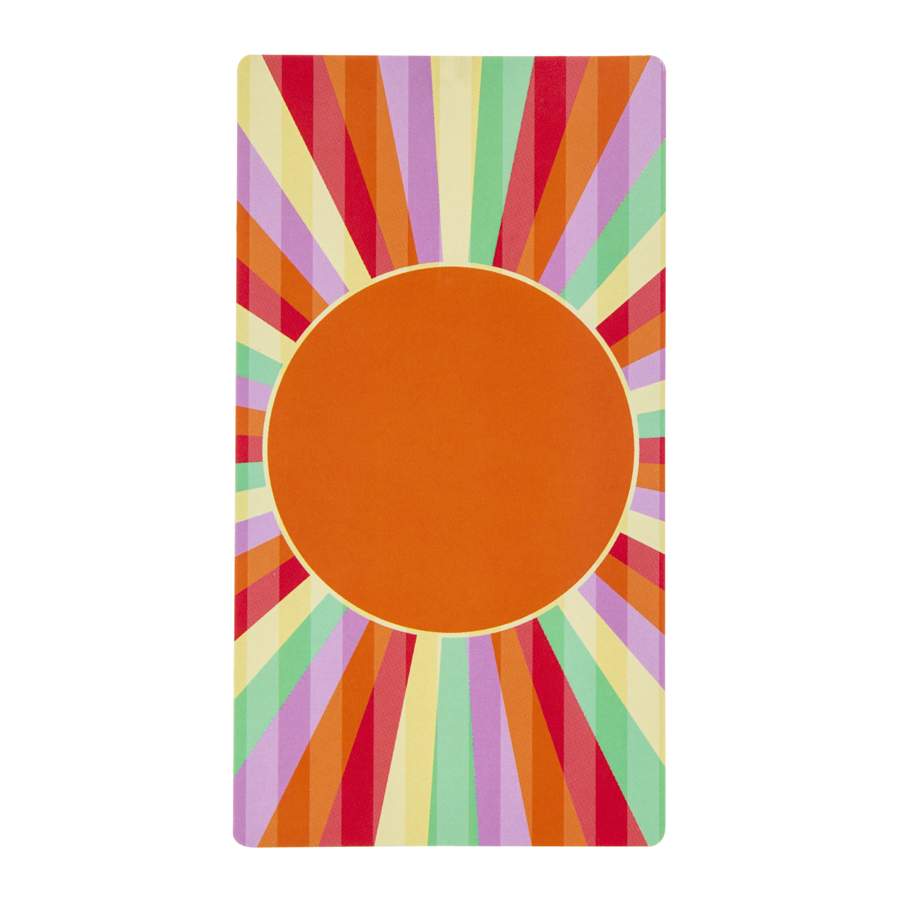 Rainbow Sun Beach Towel 30in x 60in
