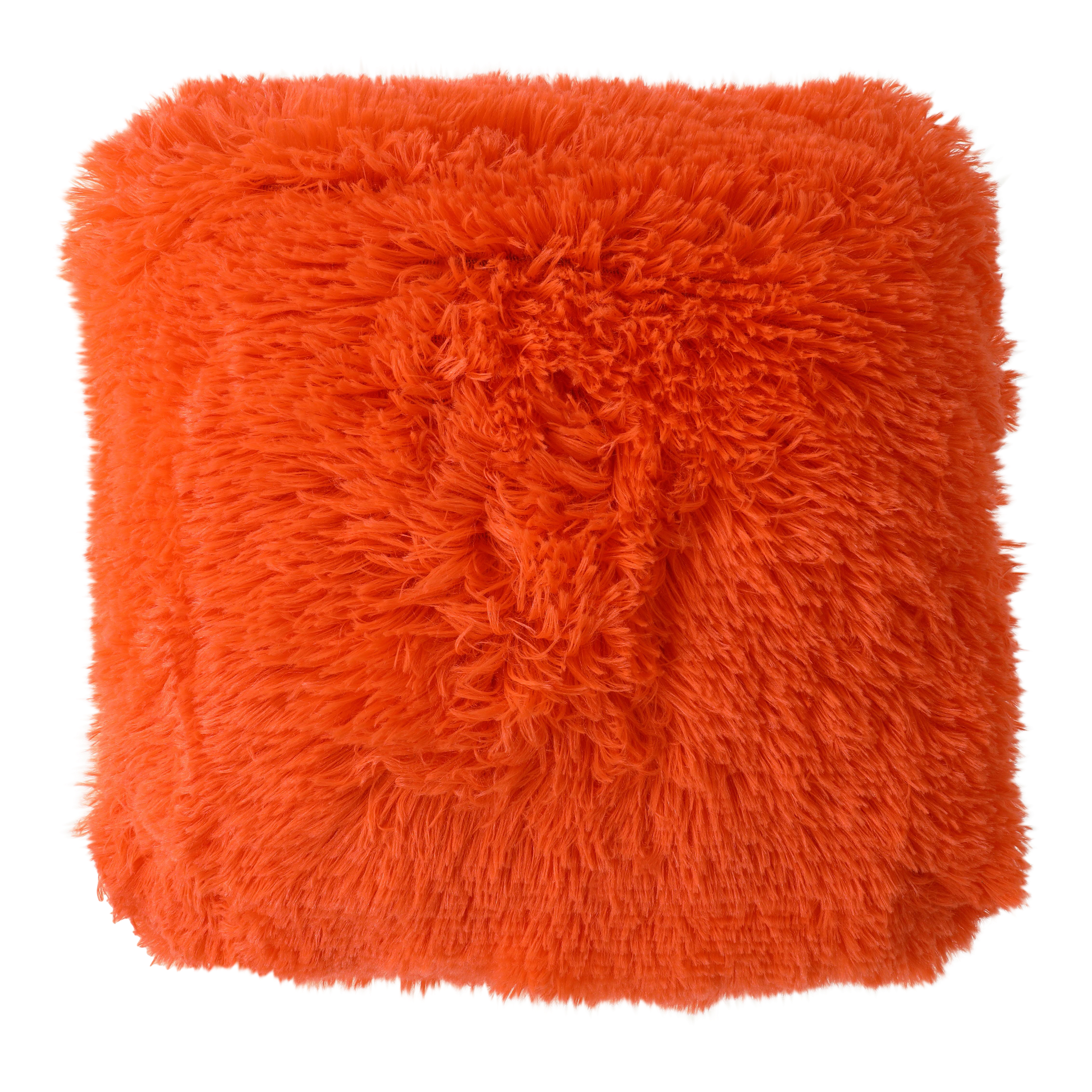 Plush Pillow 16in x 16in - Orange