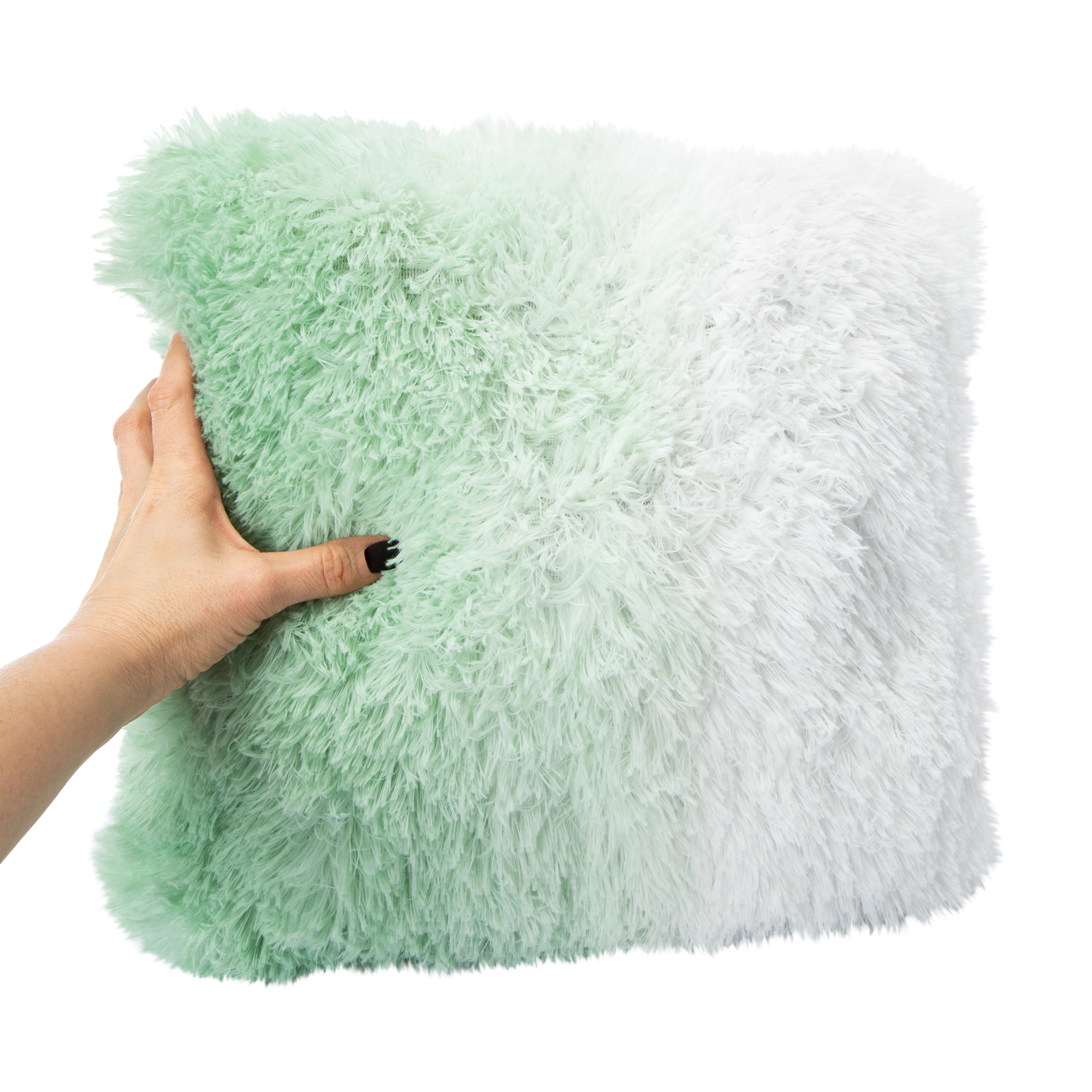 Ombre Plush Throw Pillow 16in x 16in