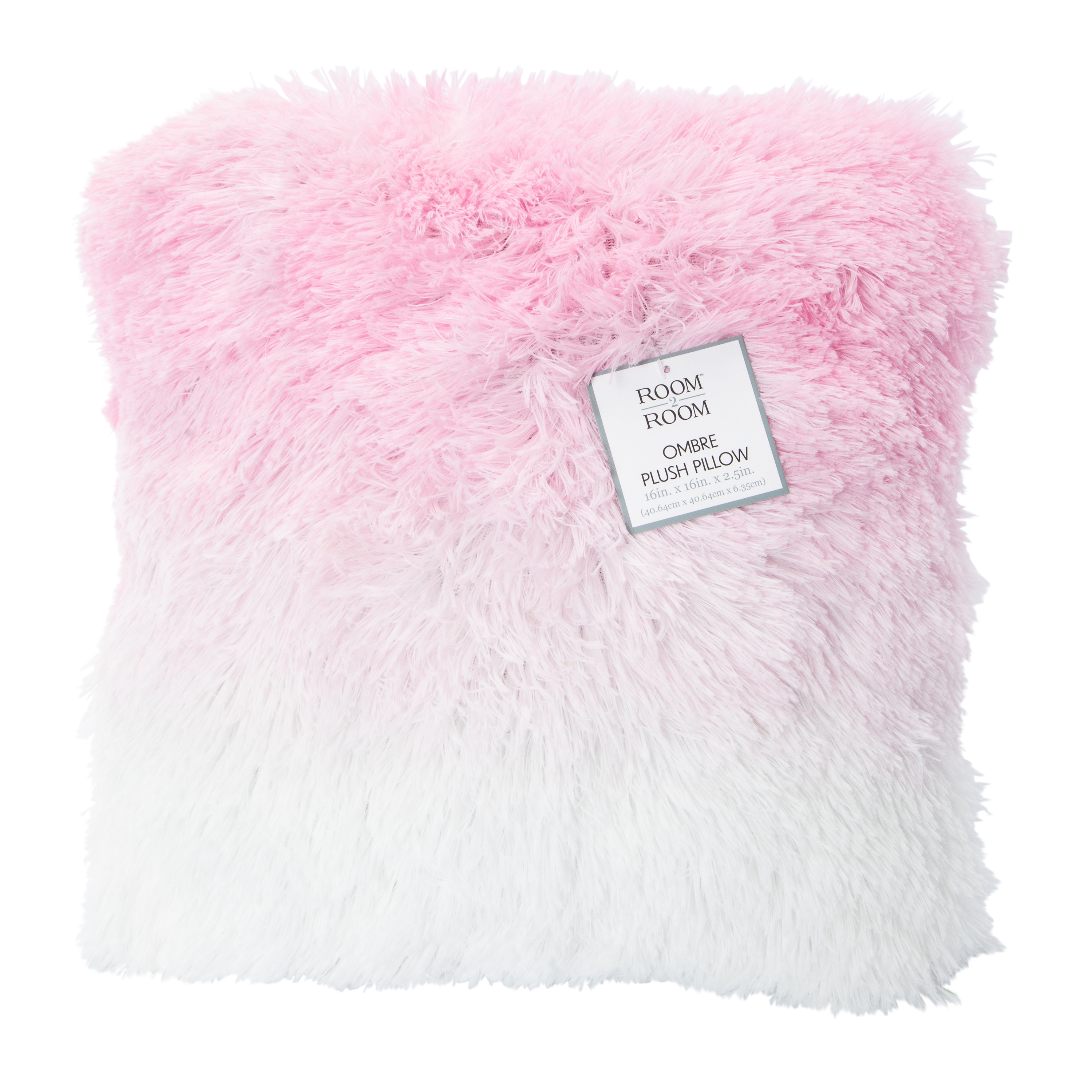 Ombre Plush Pillow 16in x 16in