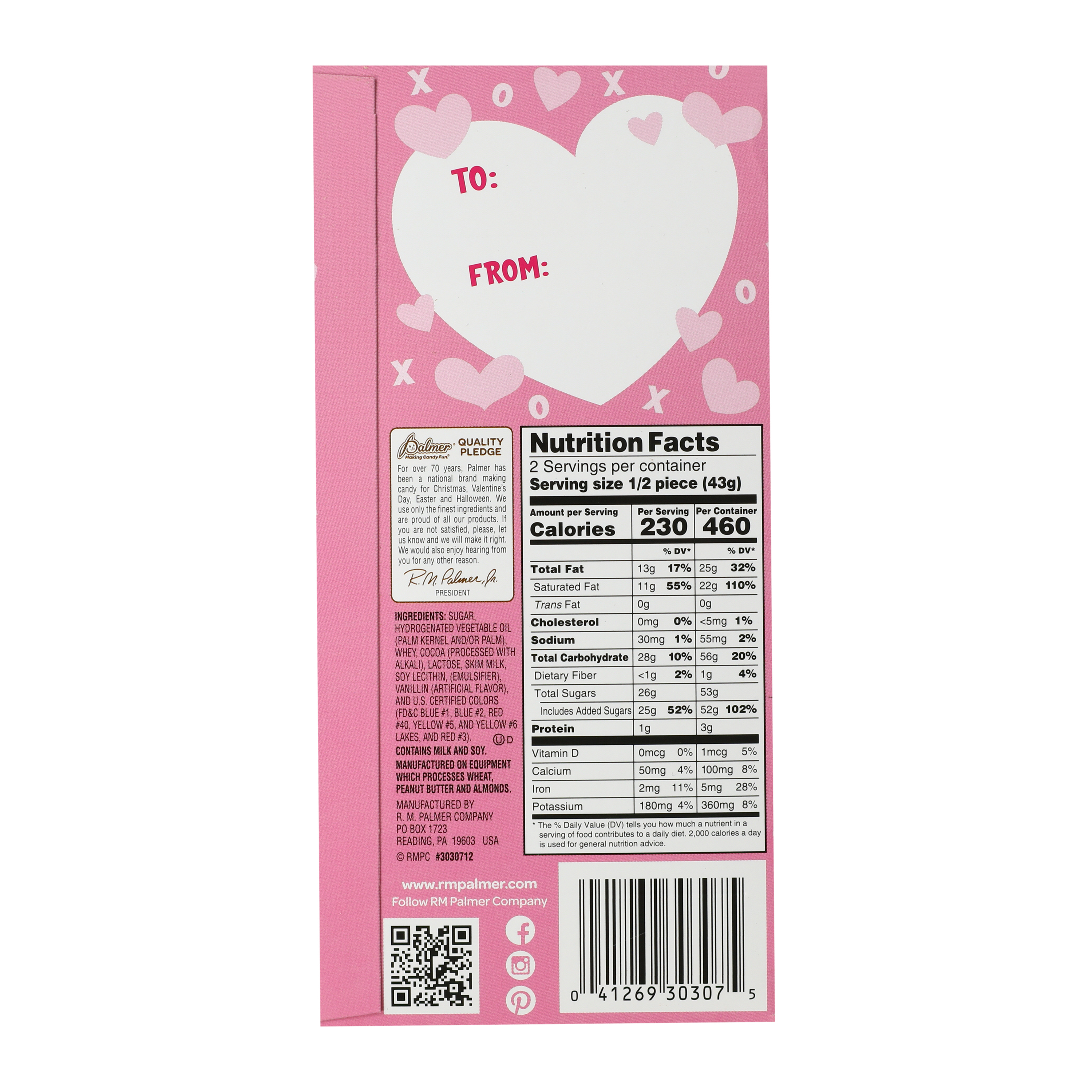 Palmer® Cuddly Cuties Valentine's Day Chocolate 3oz