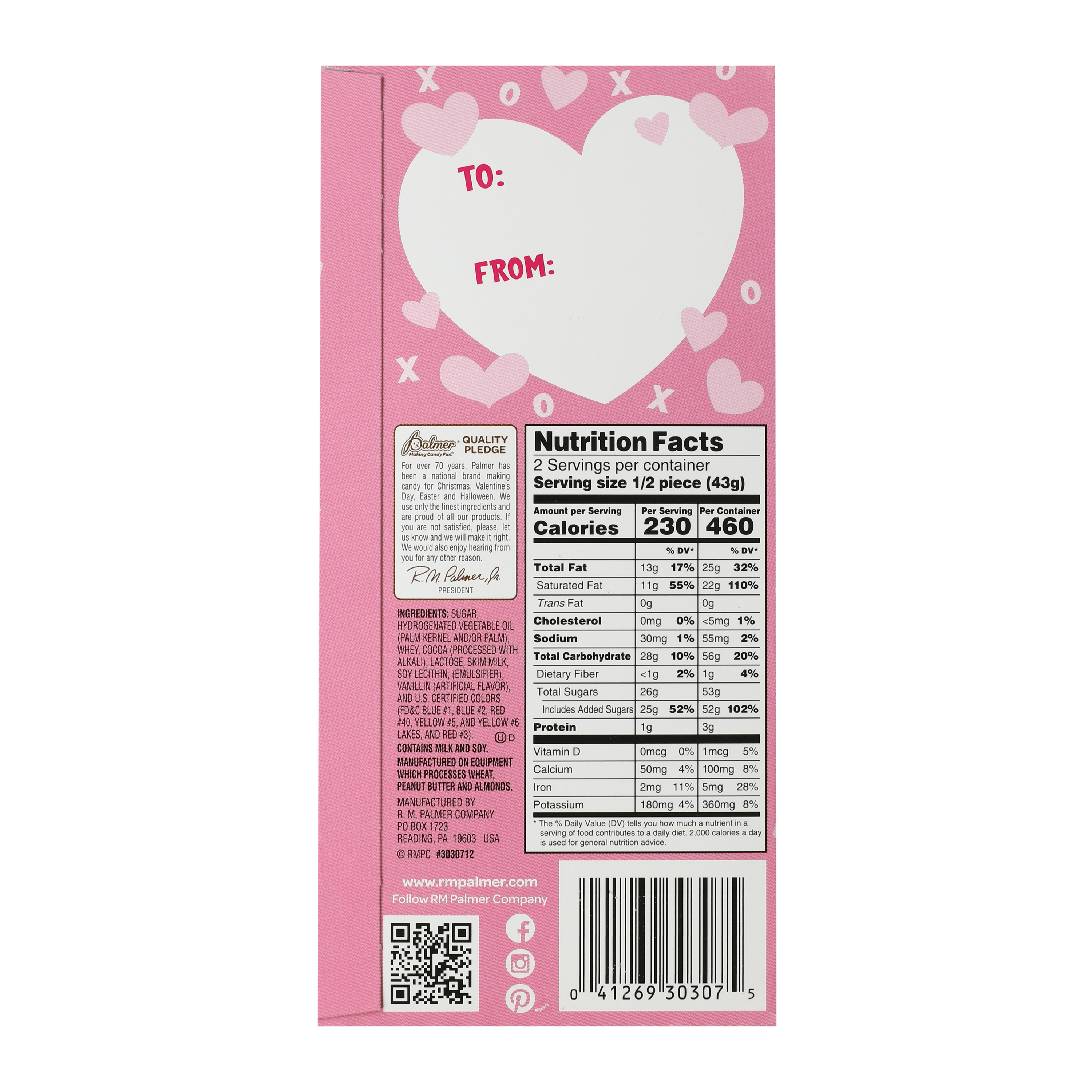 Palmer® Cuddly Cuties Valentine's Day Chocolate 3oz