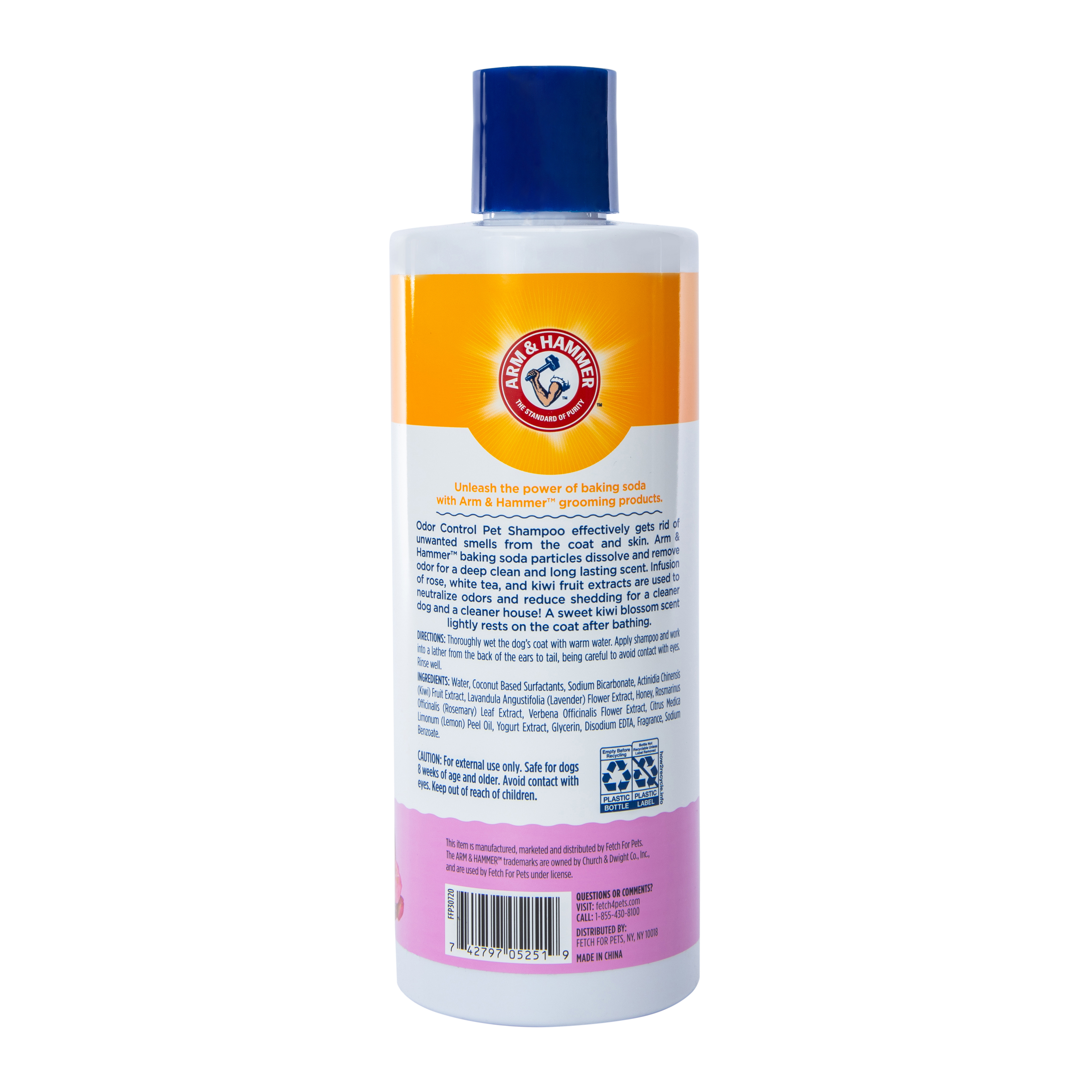 Arm & Hammer™ Odor Control Pet Shampoo 16oz - Kiwi Blossom