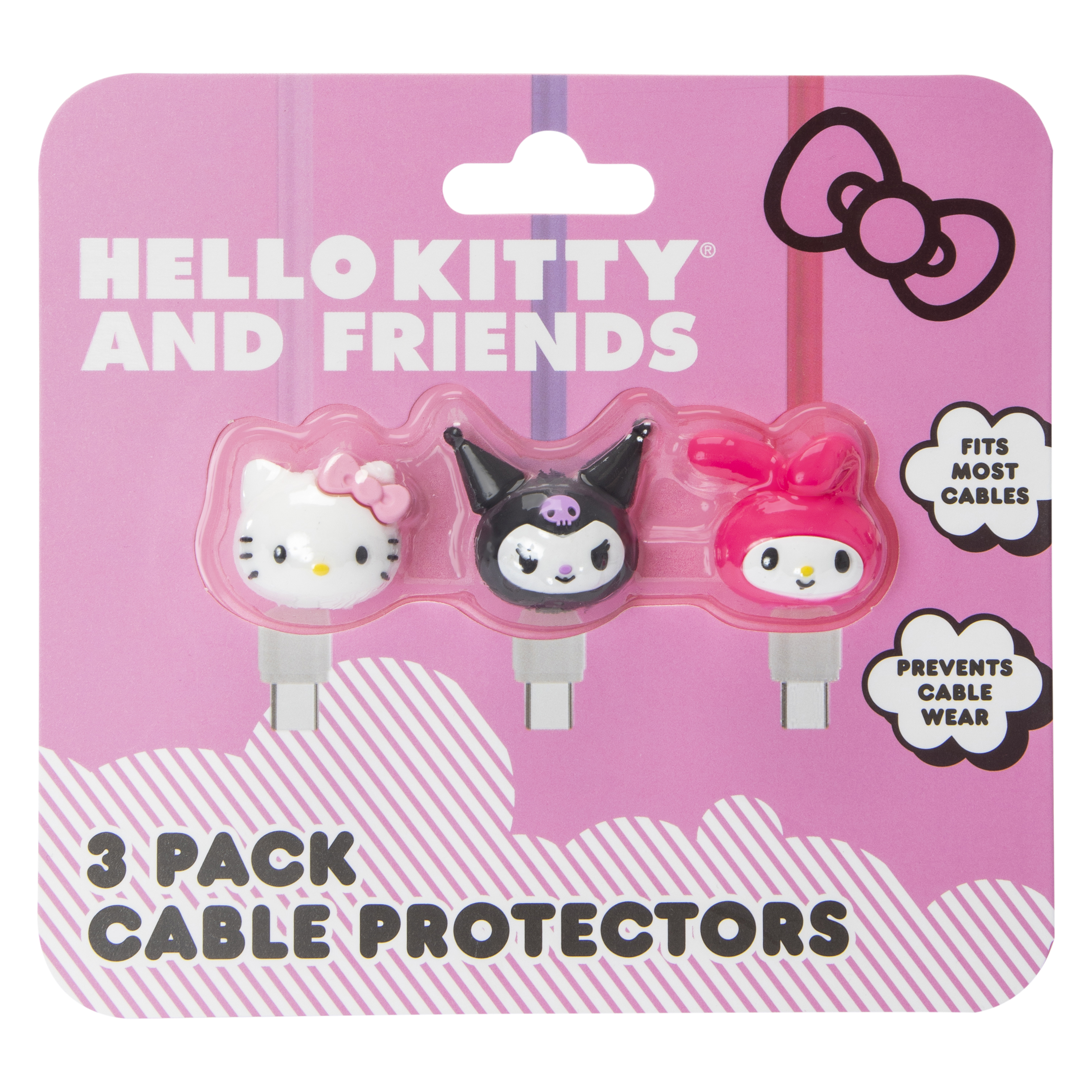 Hello Kitty And Friends® Cable Protectors 3-Count