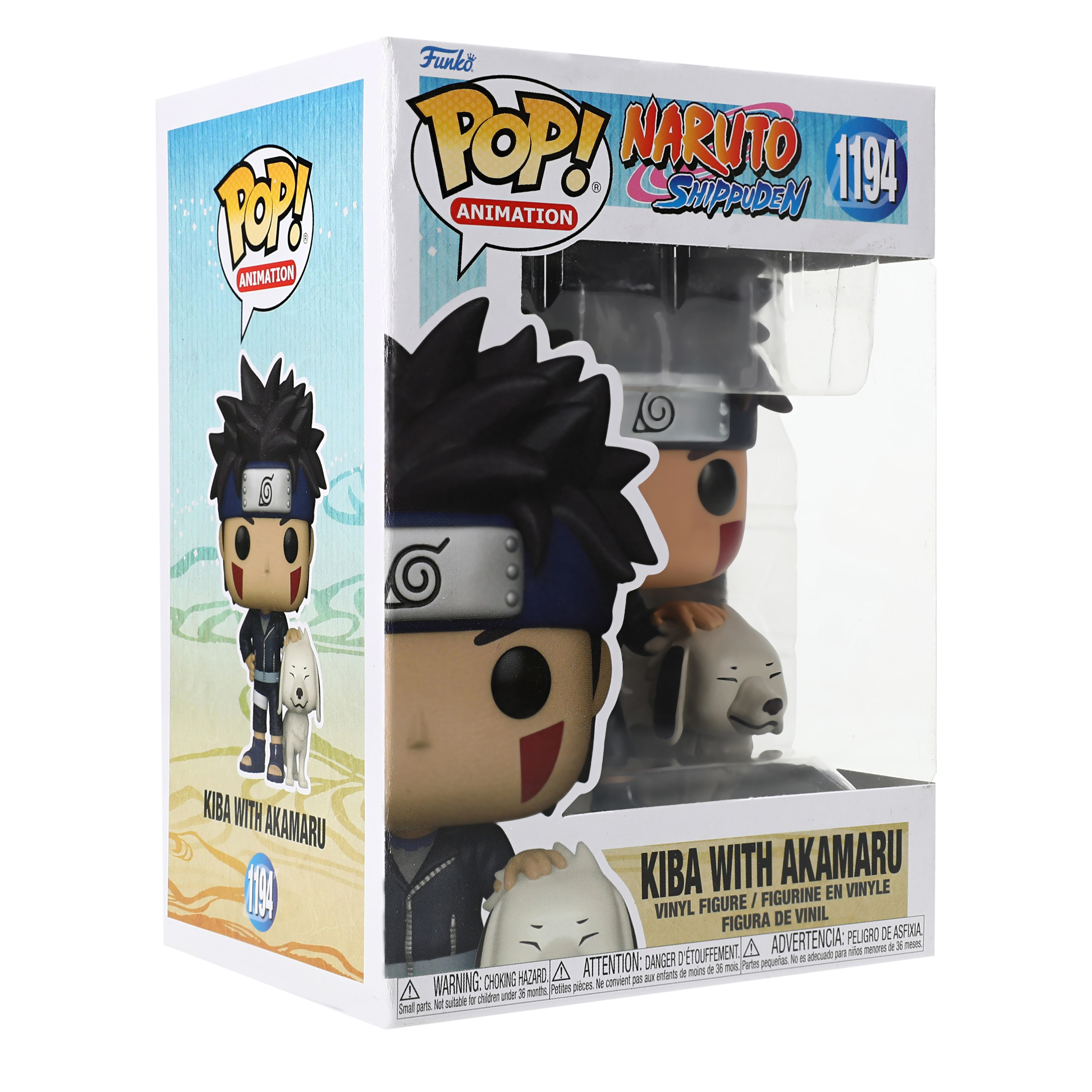 Funko Pop! Naruto Shippuden Kiba With Akamaru Vinyl Figure