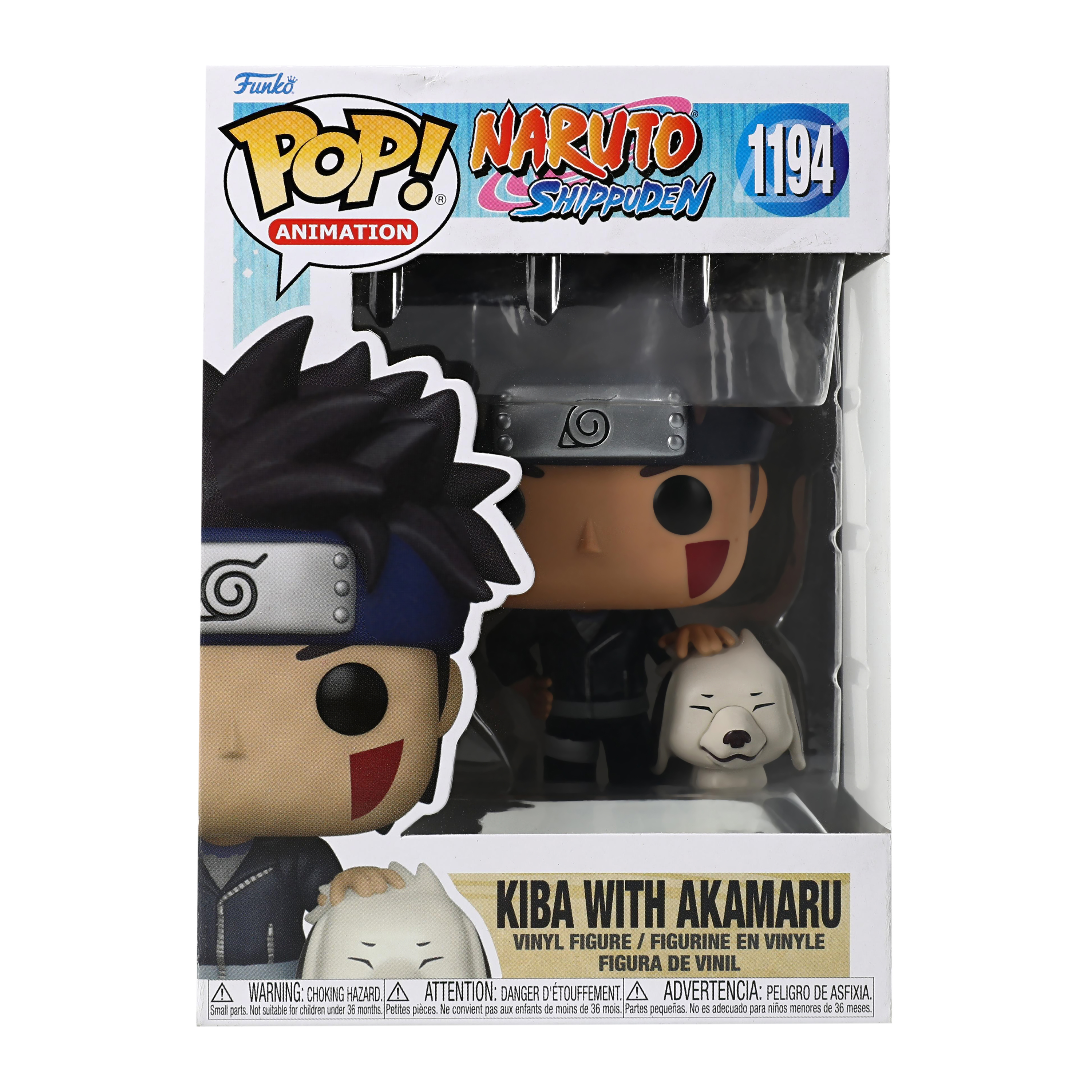 Funko Pop! Naruto Shippuden Kiba With Akamaru Vinyl Figure