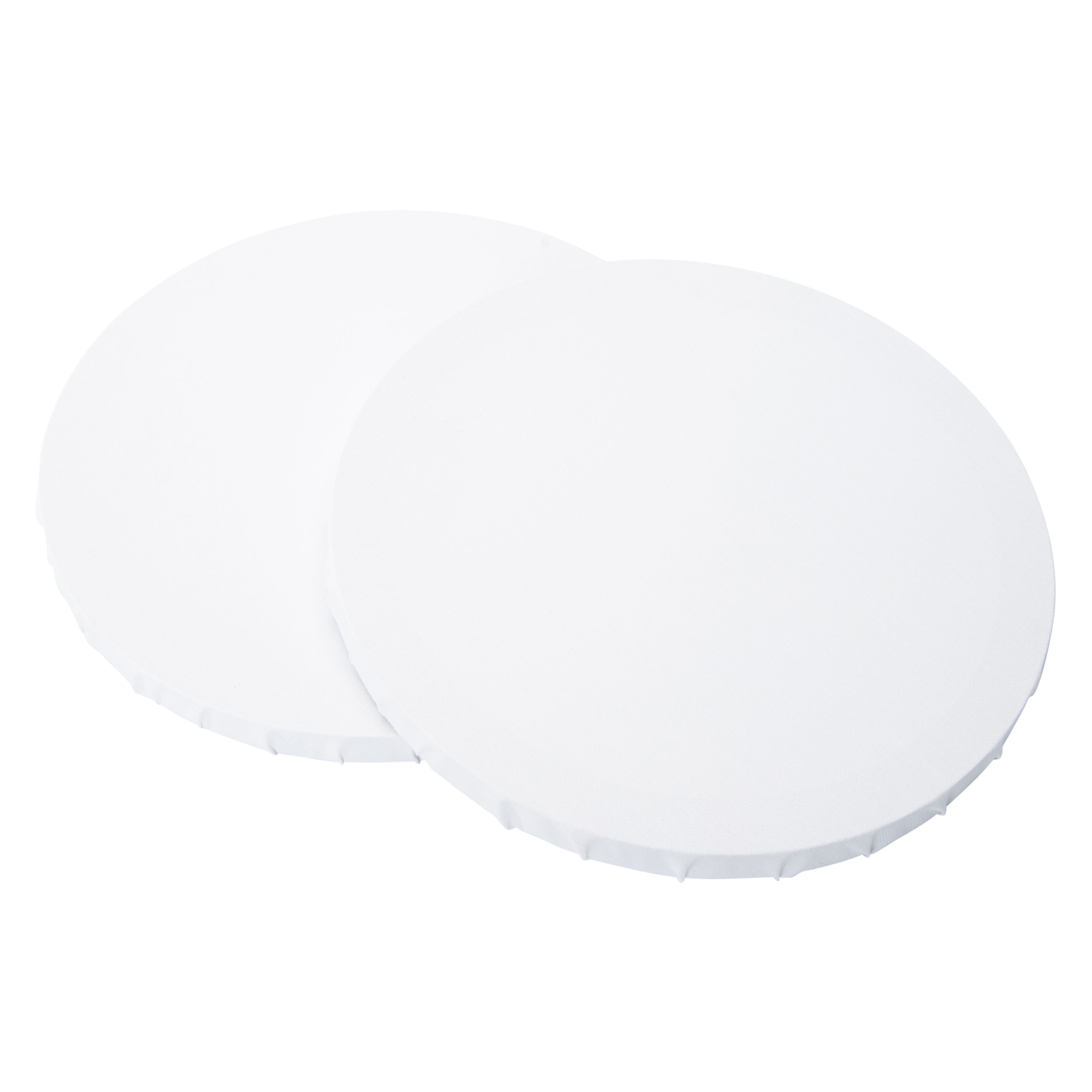 Round Stretched Canvas 2-Pack 10in