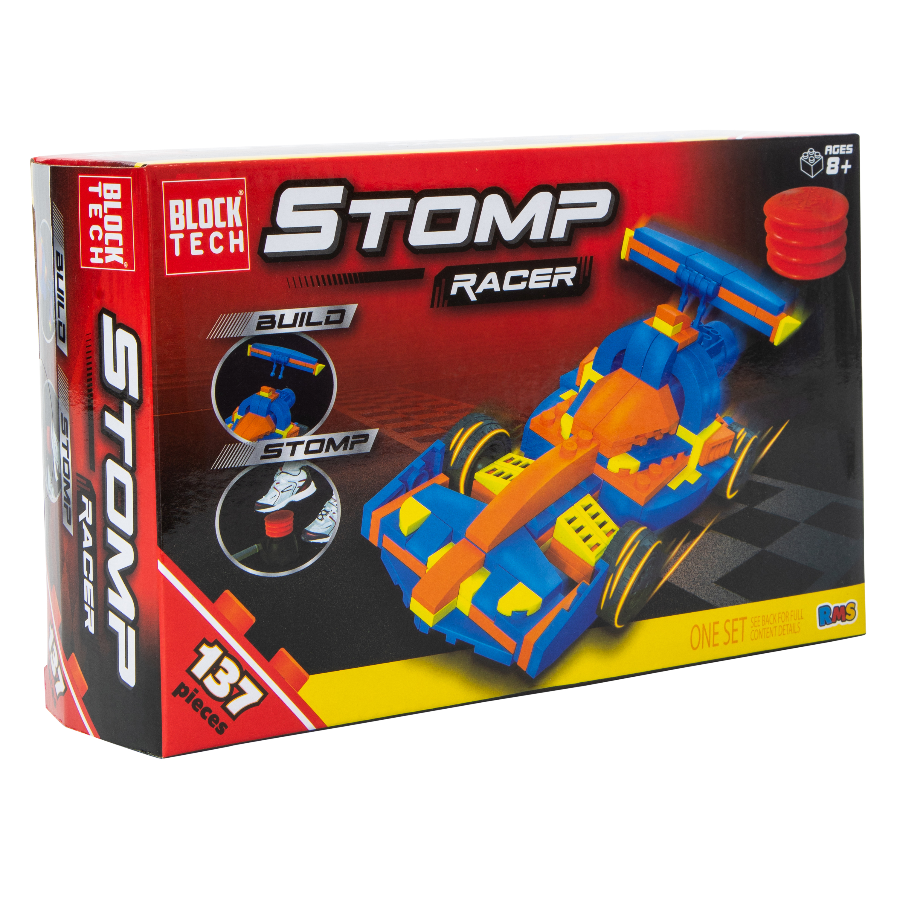 Block Tech® Stomp Racer Set 137-Piece