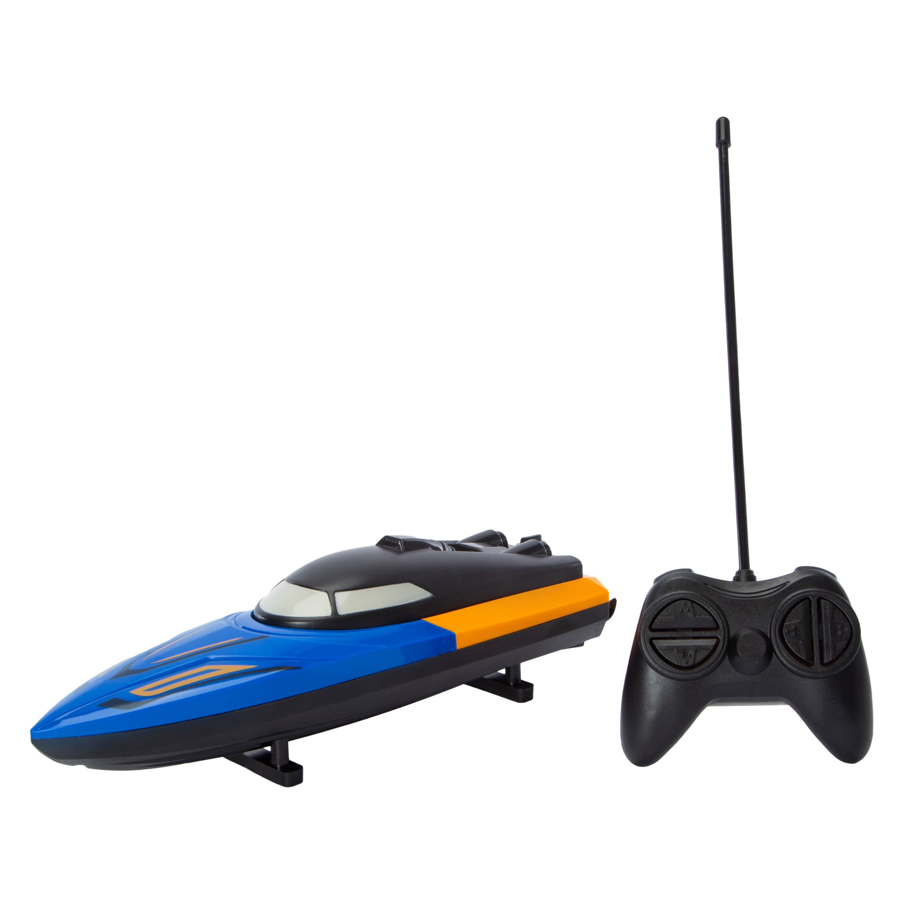 Remote Control Turbo Master Speed Boat 10.4in x 2.8in