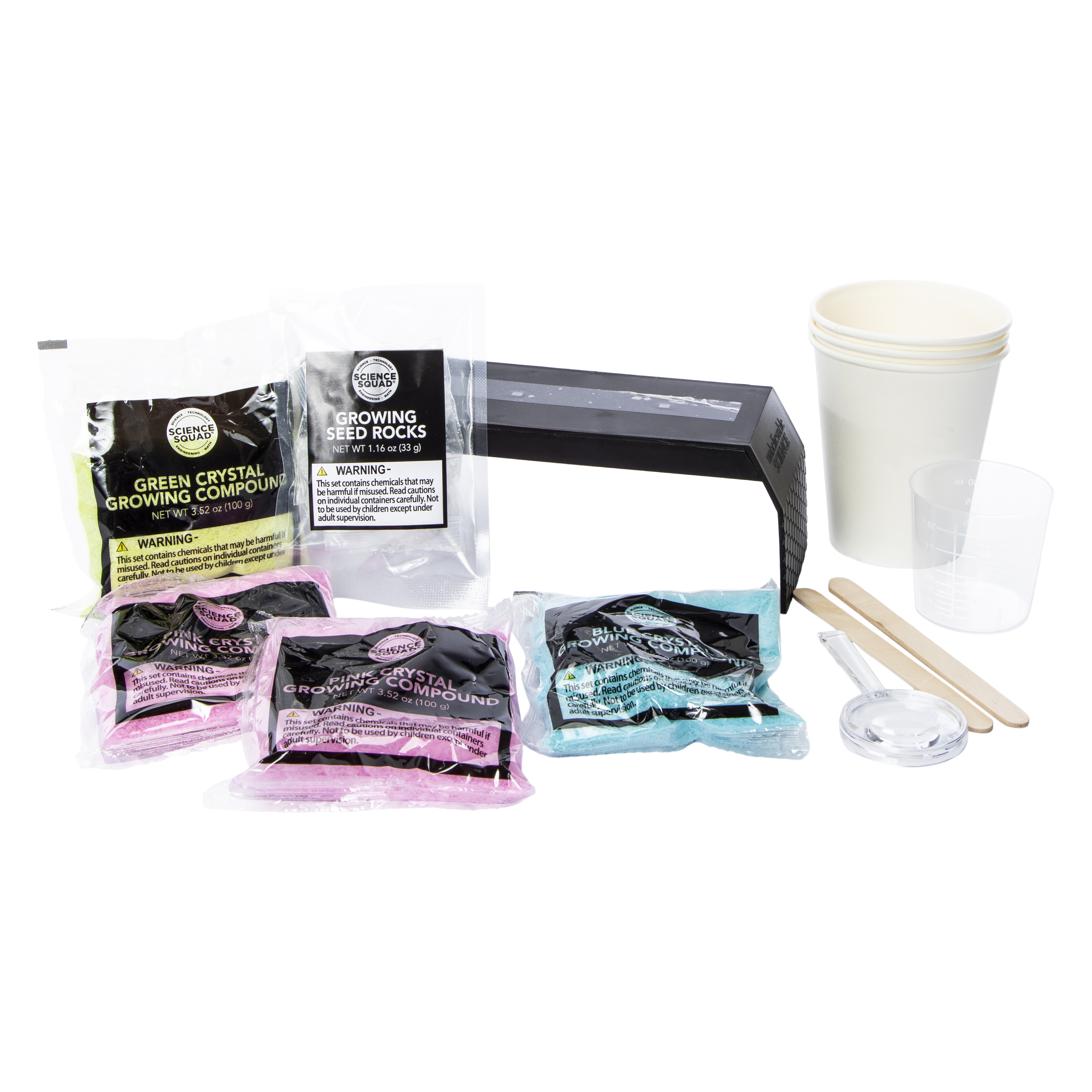 Unbelievable Science Light-Up Crystal Lab Kit
