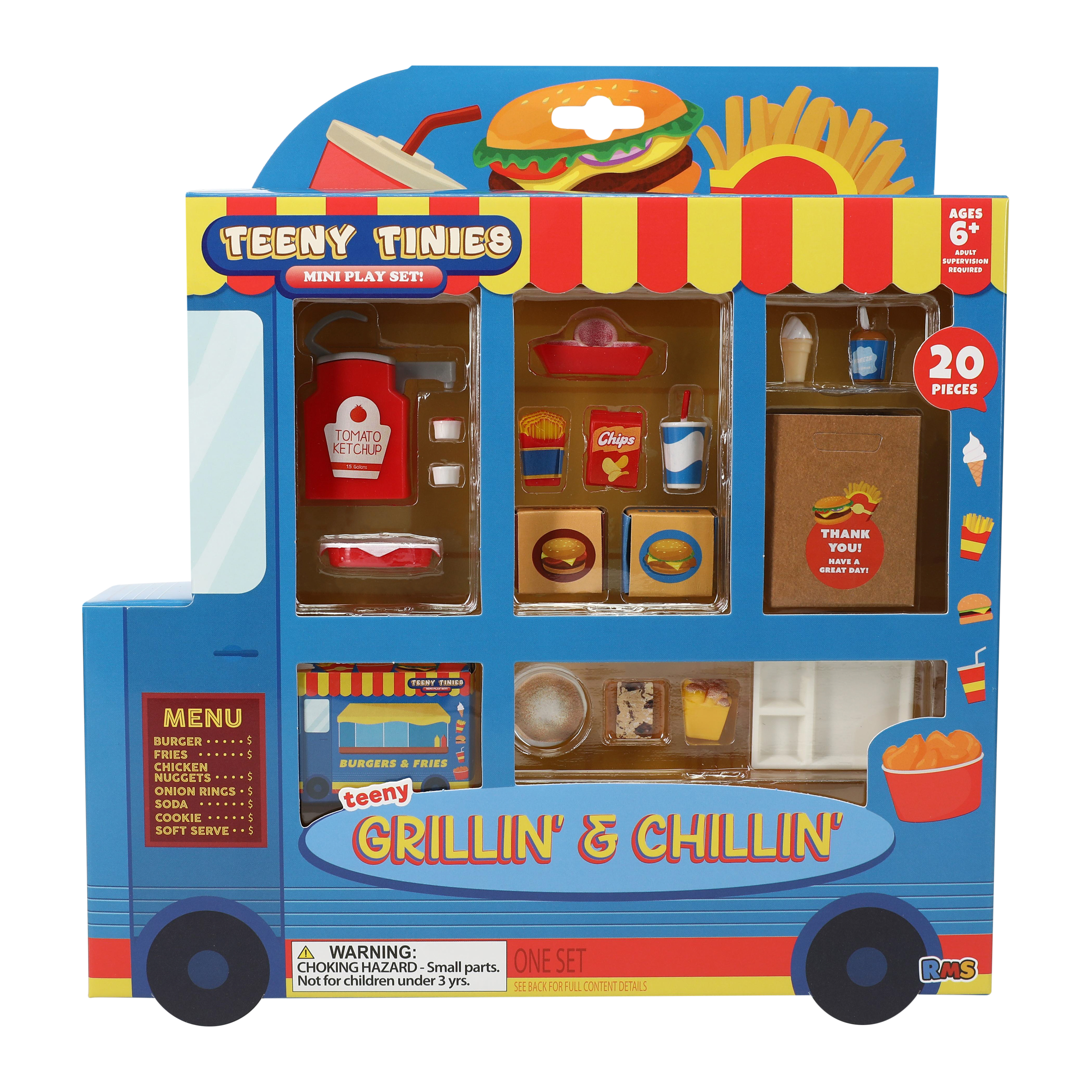Teeny Tinies Foodie Mini Play Set 20-Piece