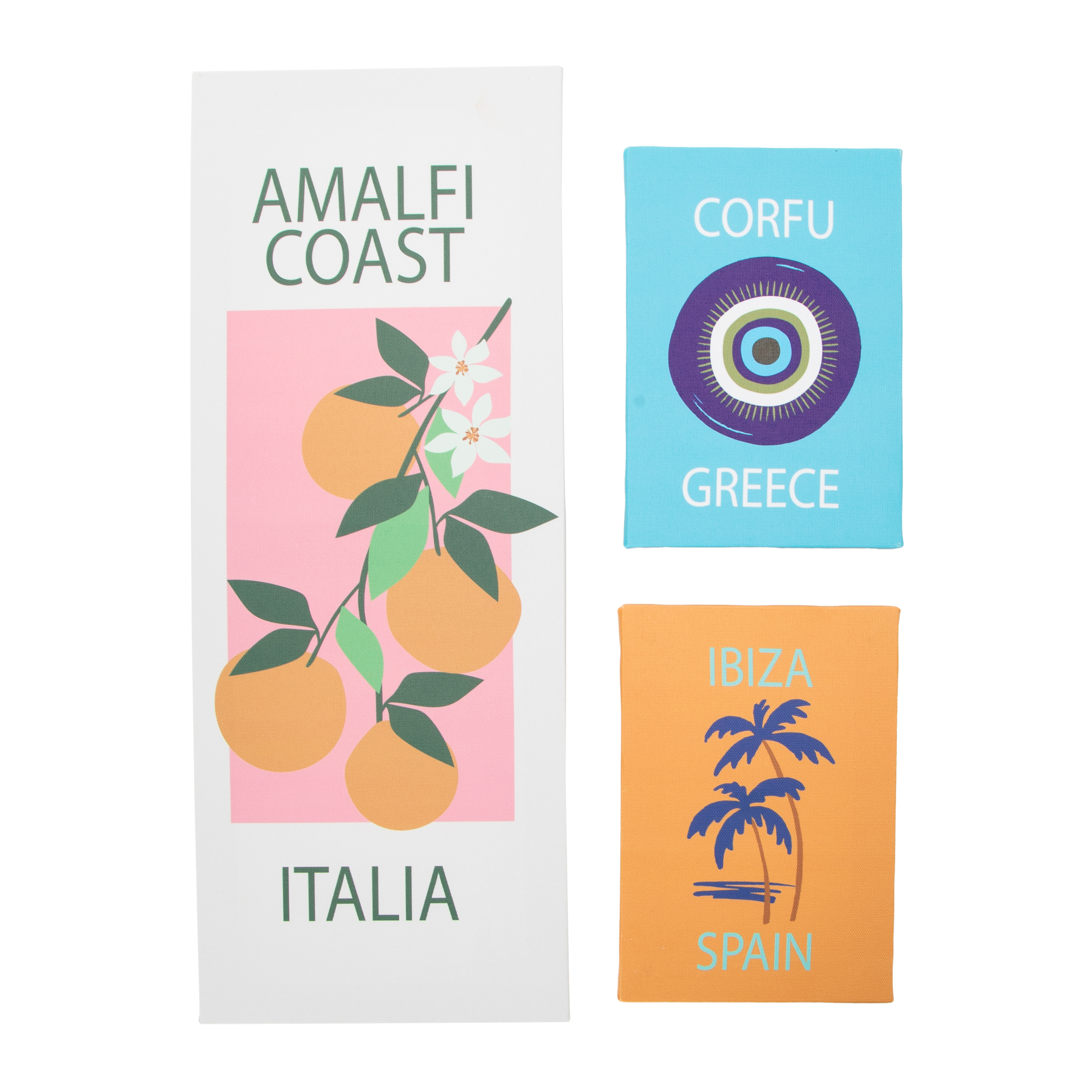 Wall Art Canvas Set 3-Piece