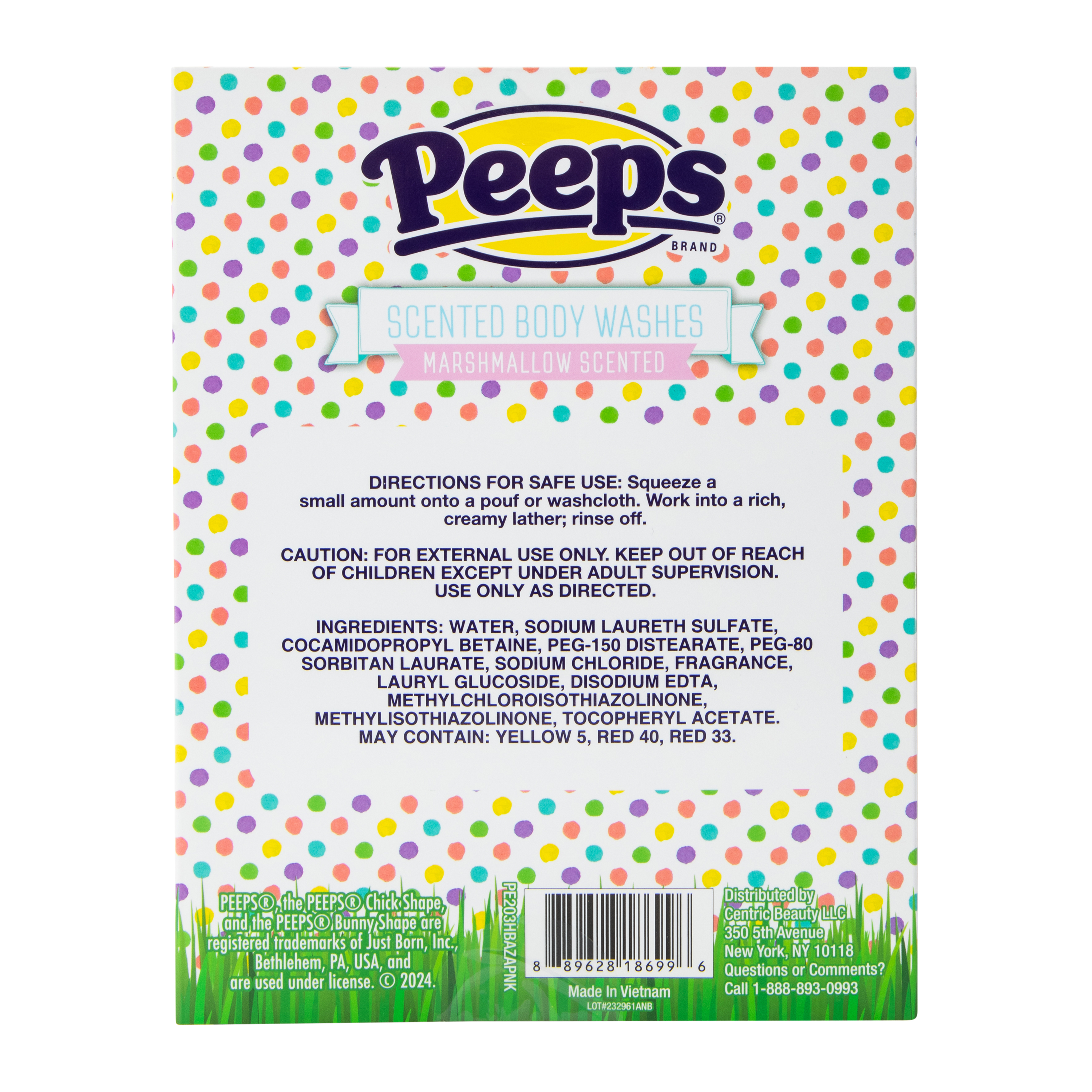 Peeps® Scented Body Wash 2-Count
