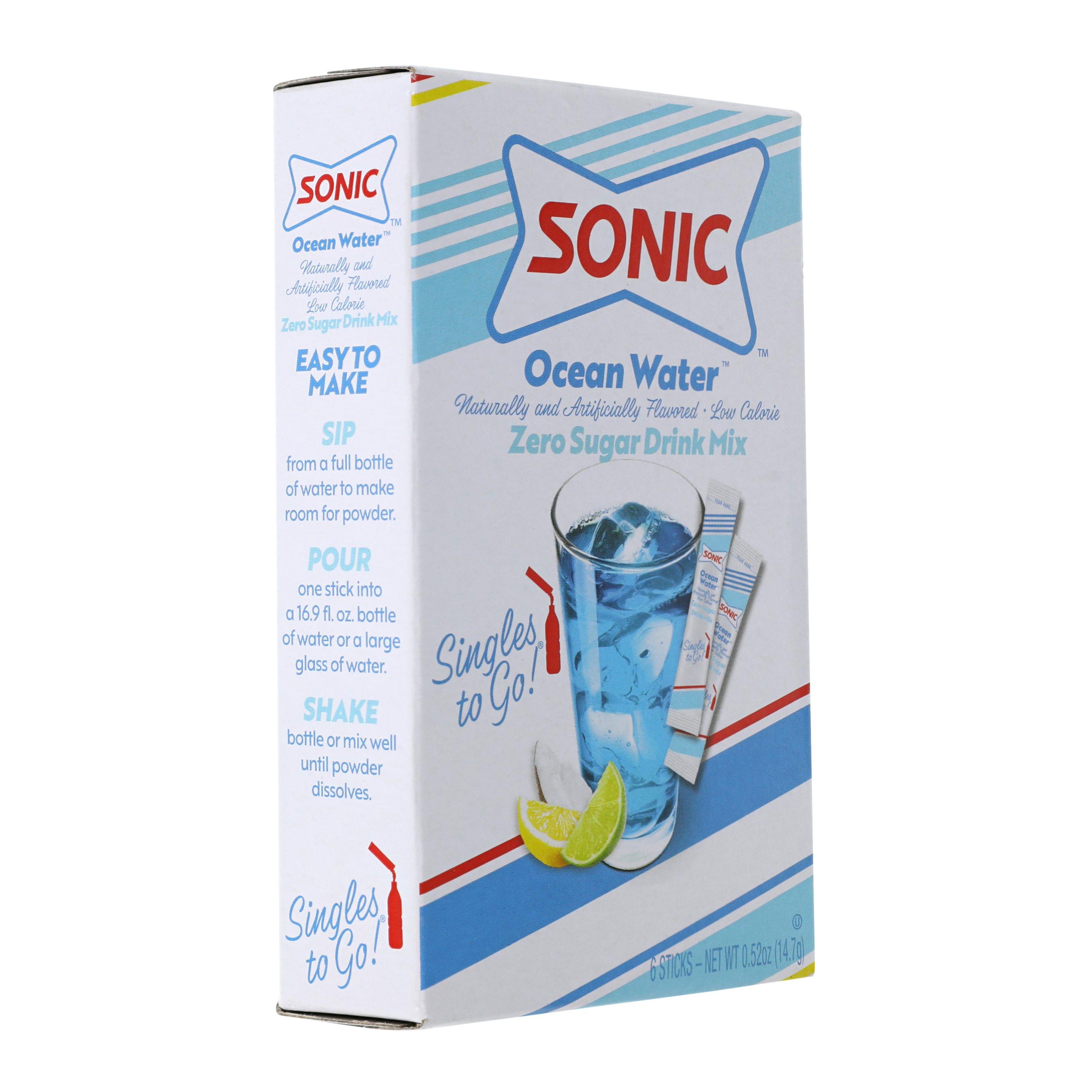 Sonic™ Ocean Water™ Zero Sugar Drink Mix 6-Count