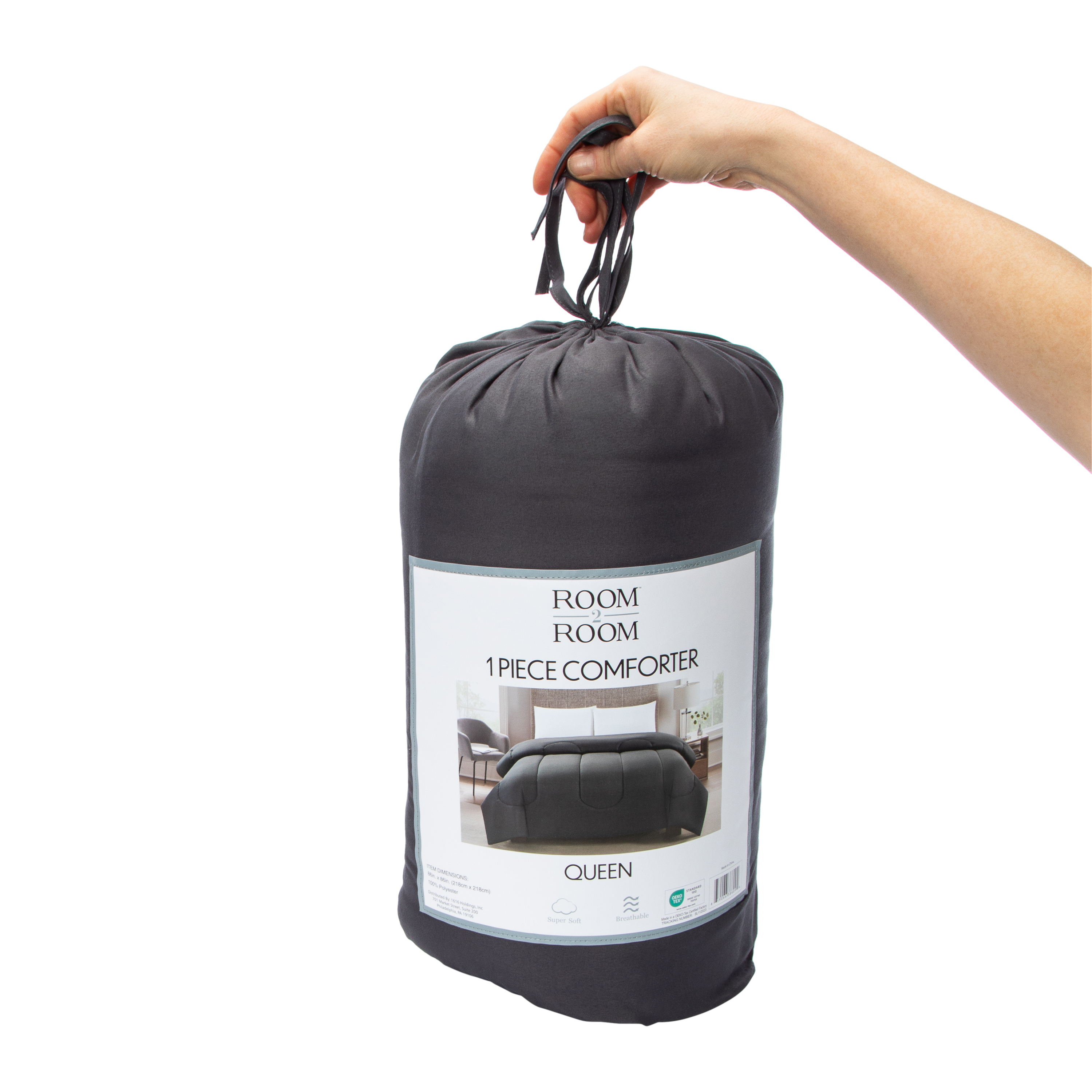 Queen Size Comforter - Gray