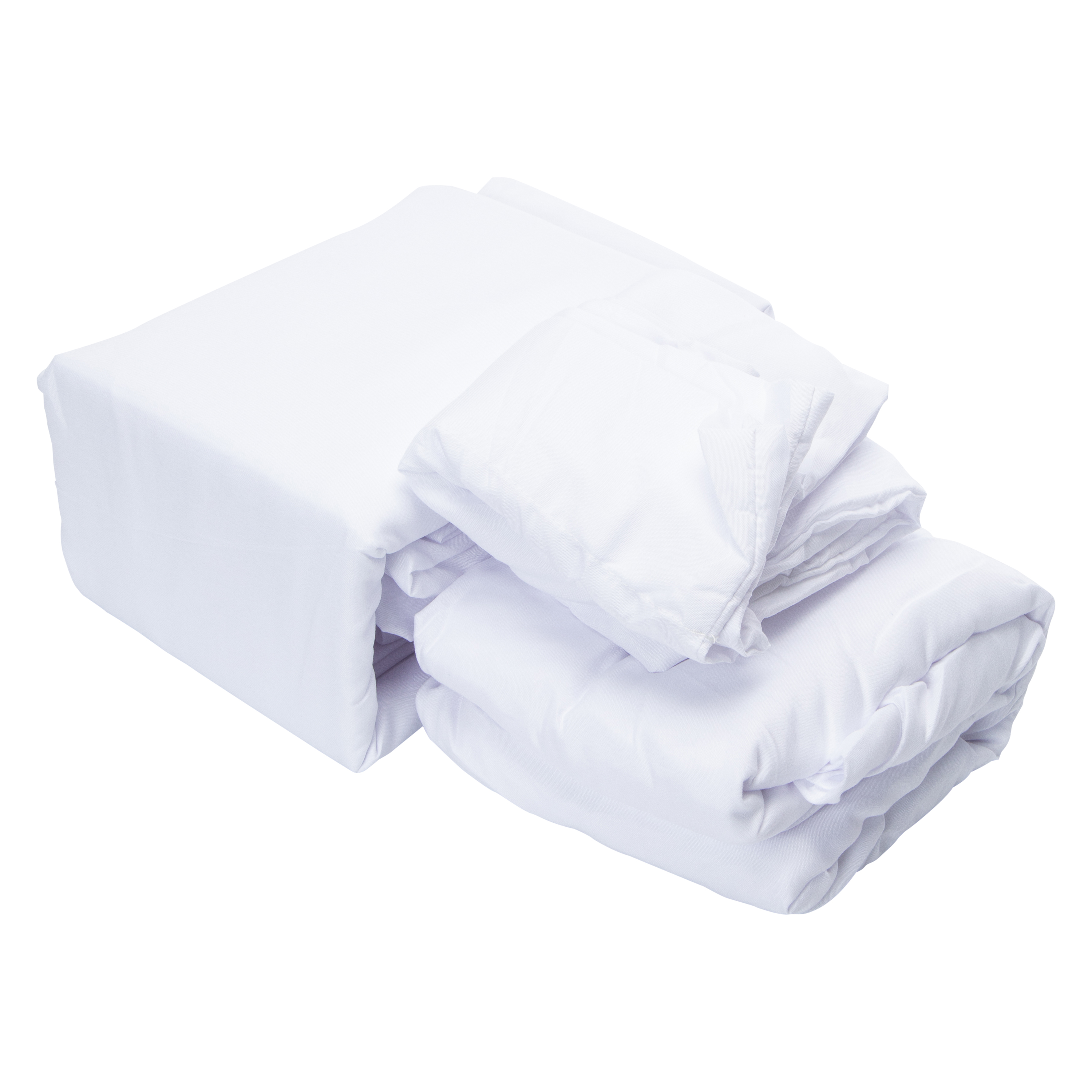 Queen Size 4-Piece Sheet Set - White
