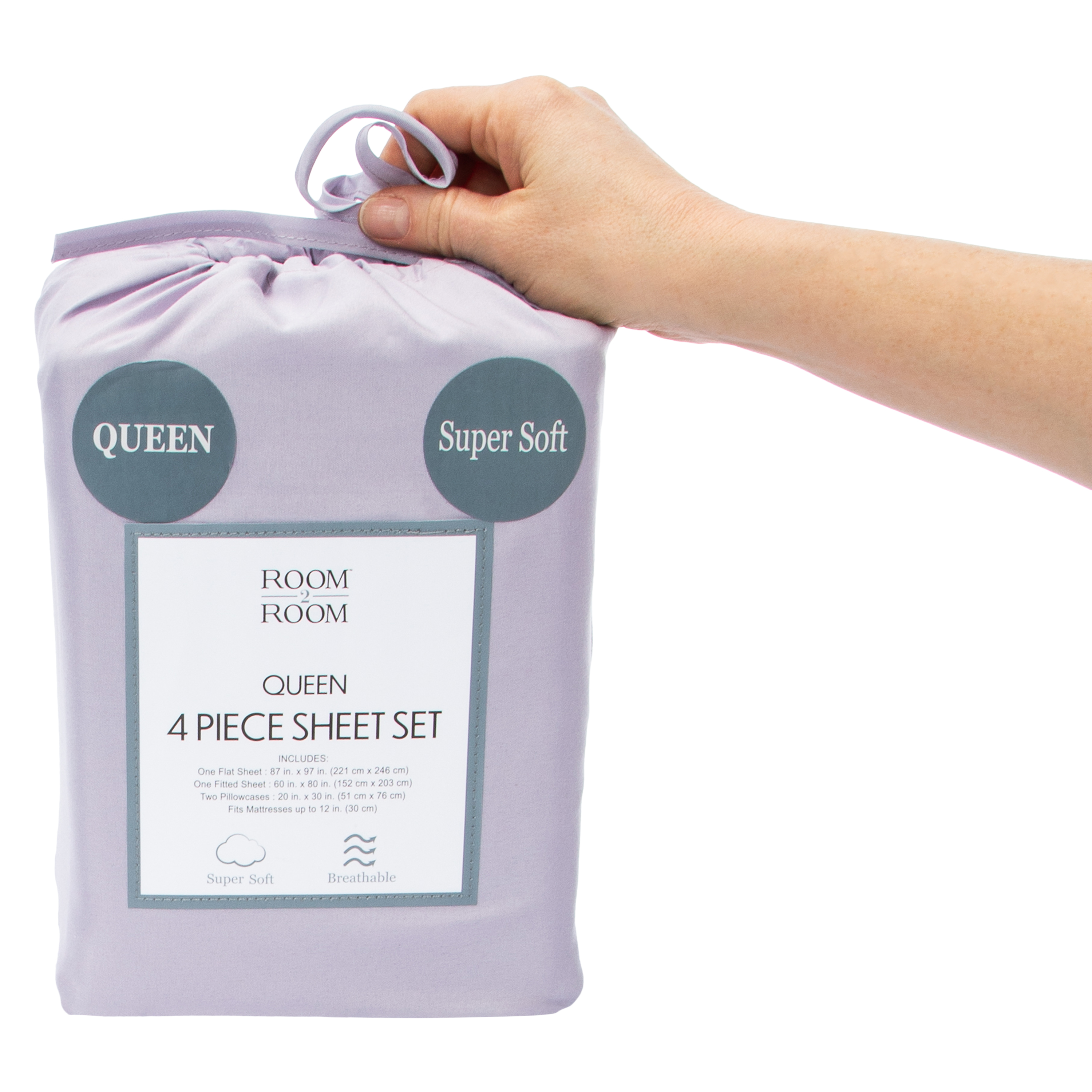 Queen Size 4-Piece Sheet Set