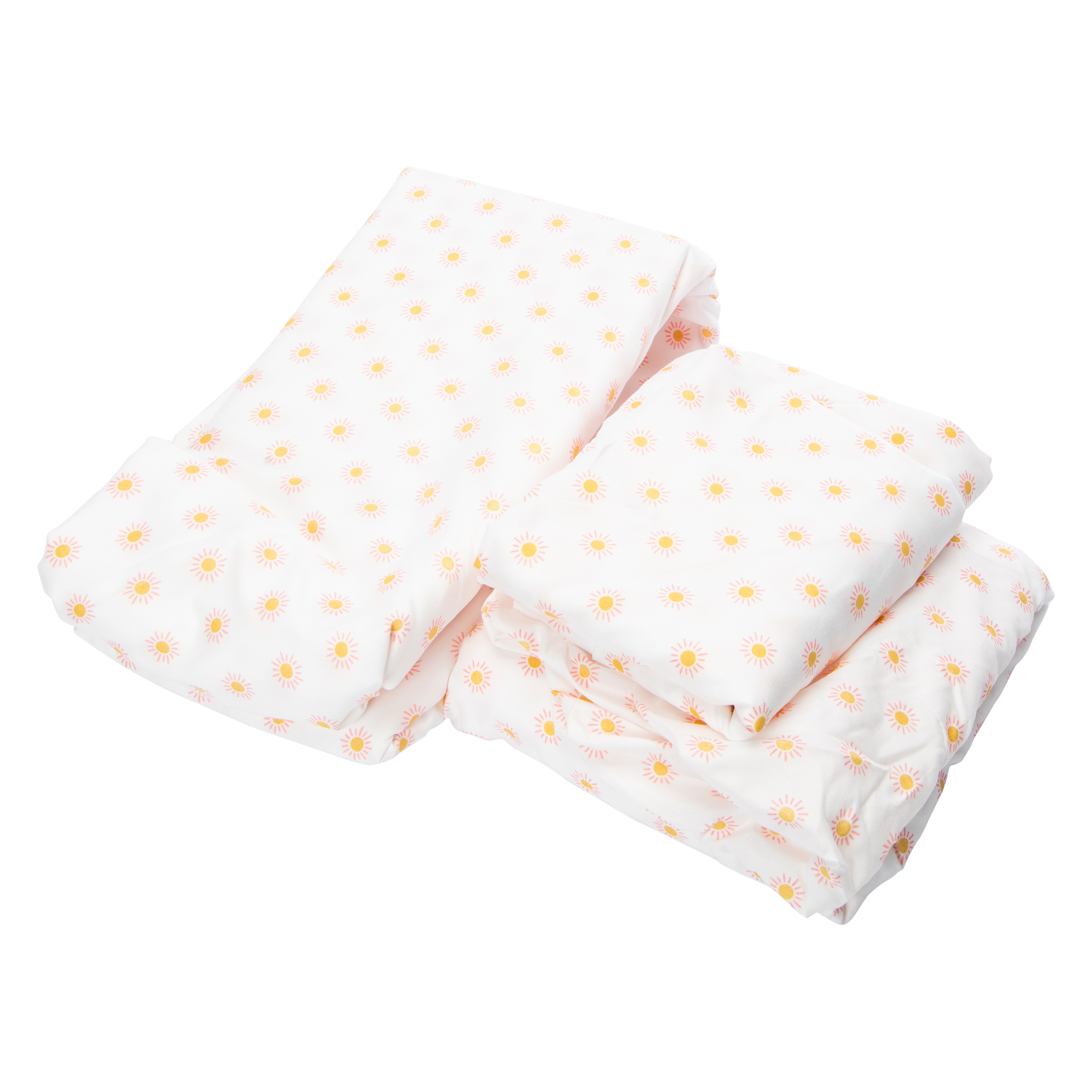 Queen Size 4-Piece Sheet Set - Sun Print