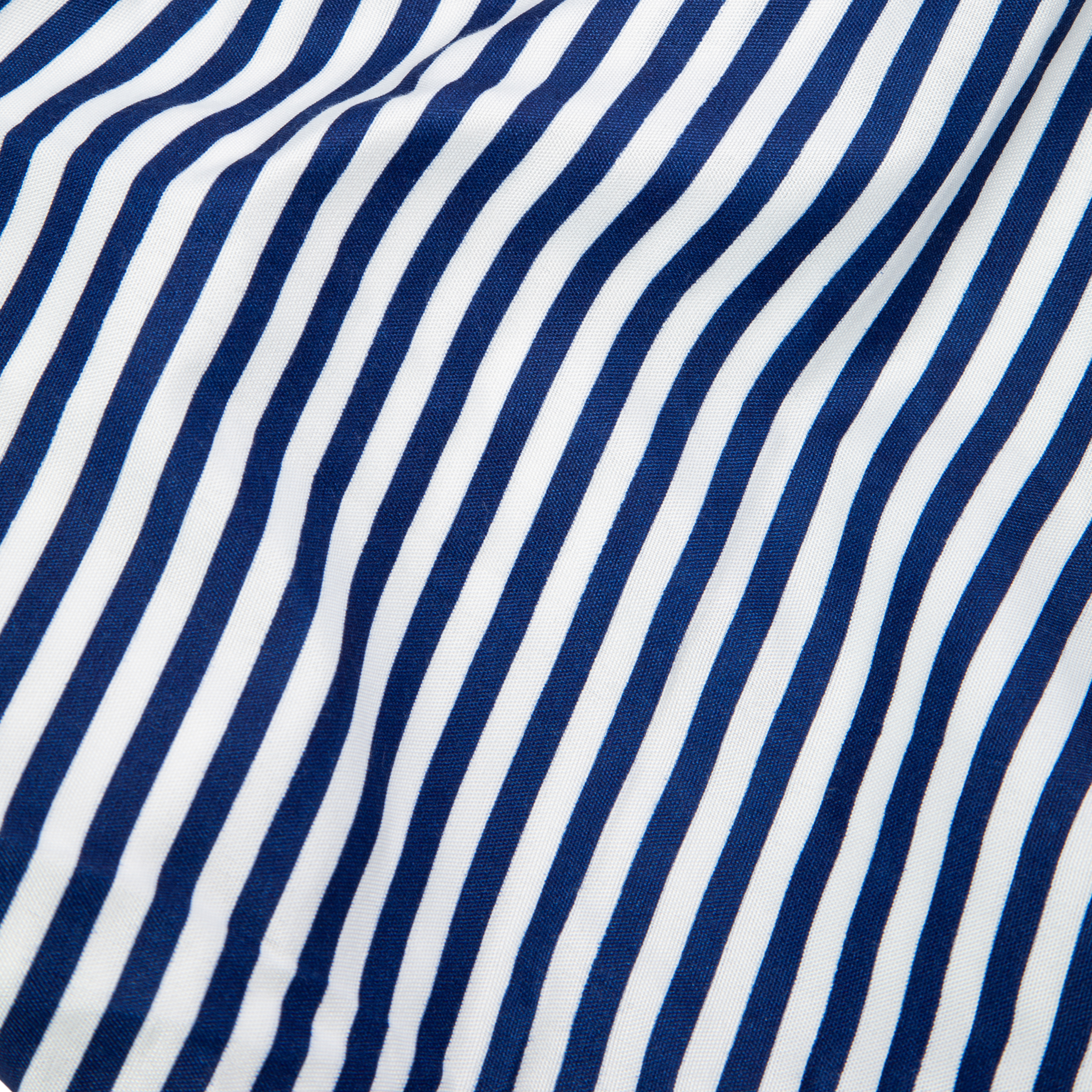 Queen Size 4-Piece Sheet Set - Navy Stripe