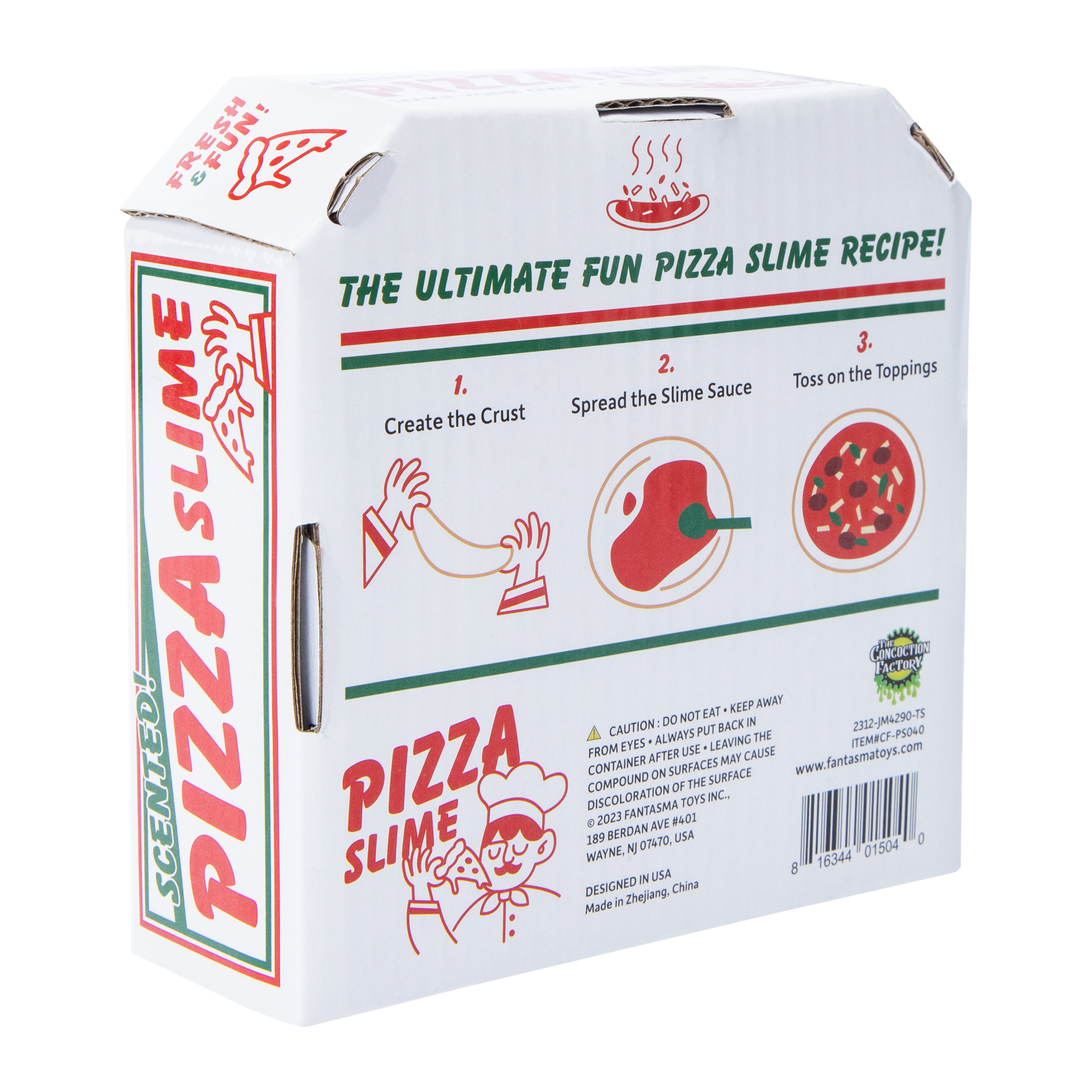 The Concoction Factory™ Scented Pizza Slime 2.65oz