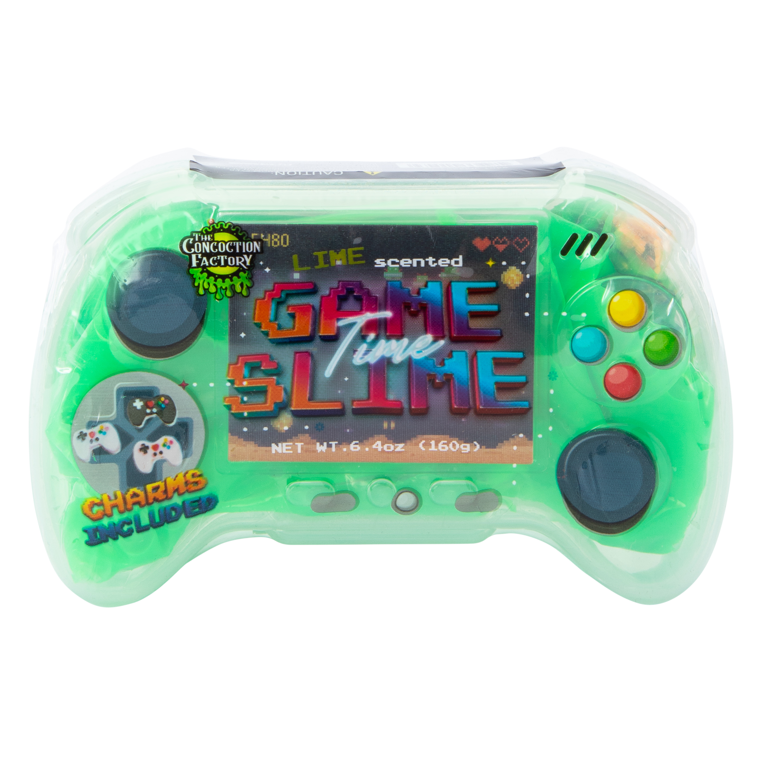 Game Time Scented Slime With Charms 6.4oz