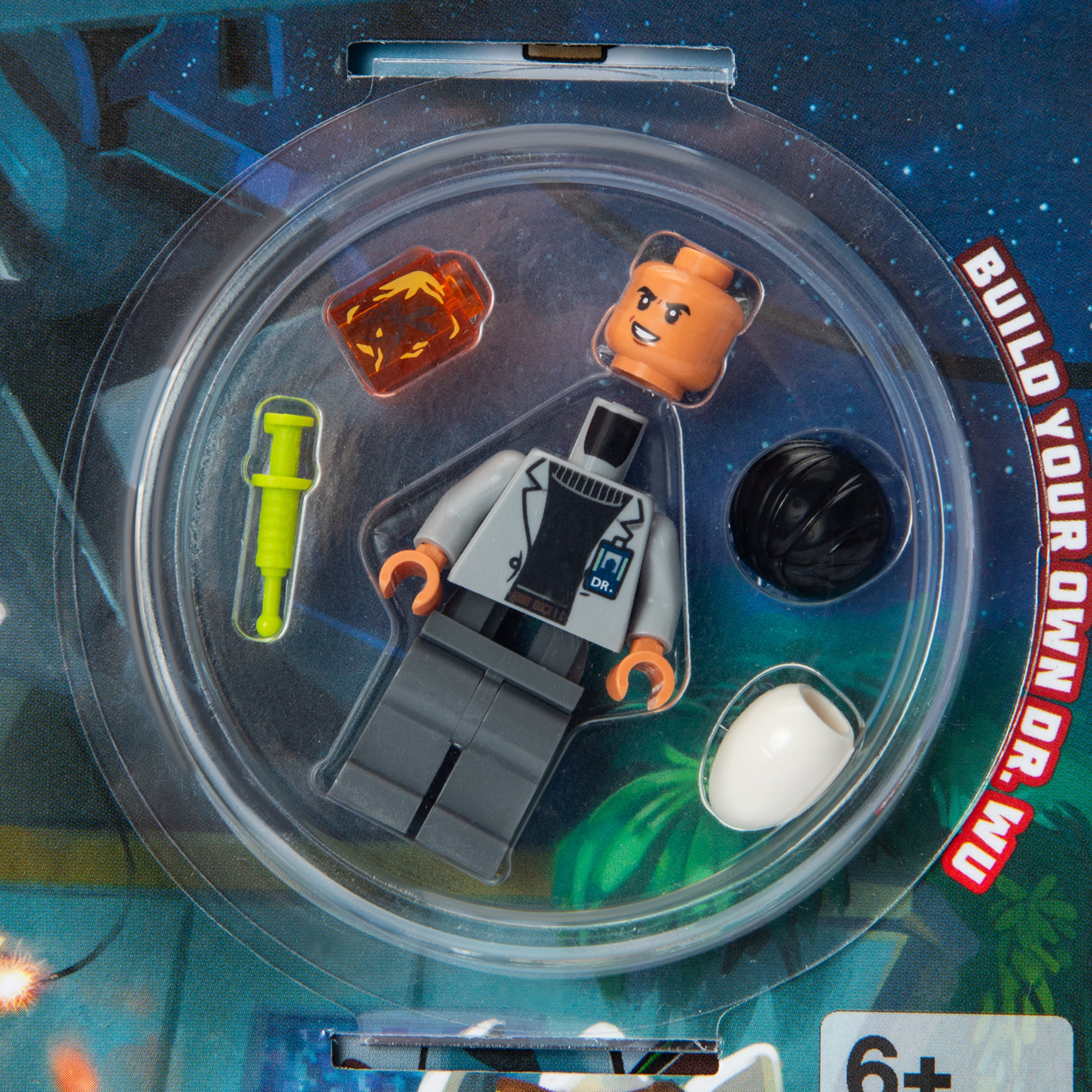 LEGO® Jurassic World™ Dino Lab Secrets Comic Activity Book & Minifigure Set
