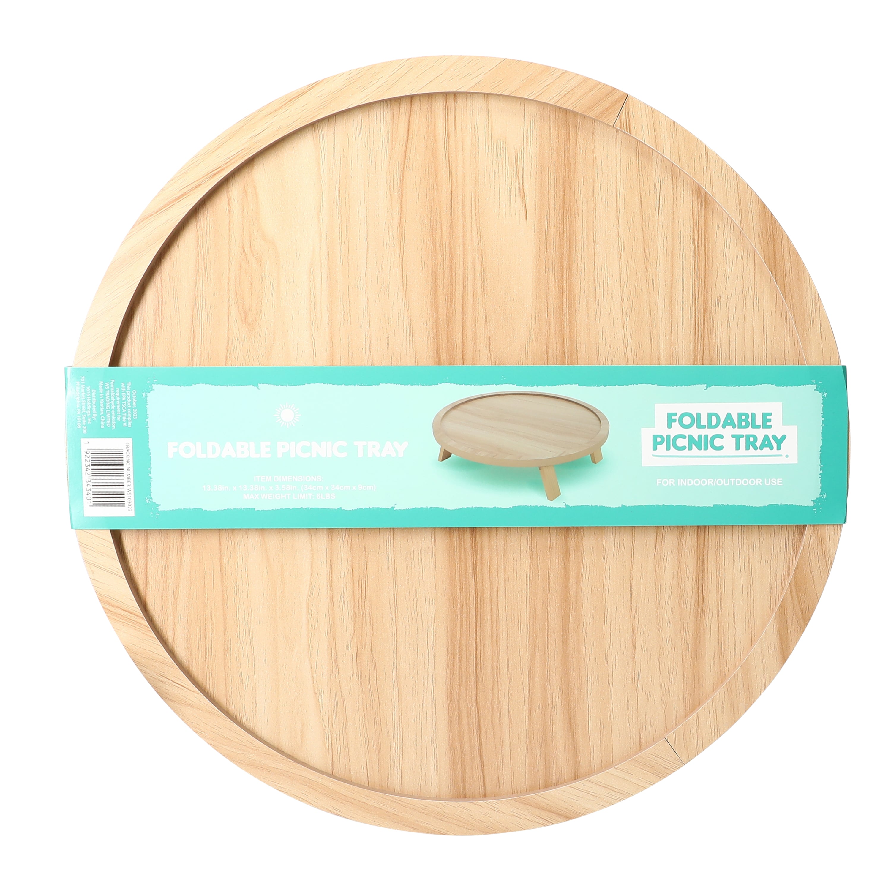 Foldable Picnic Tray 13.38in