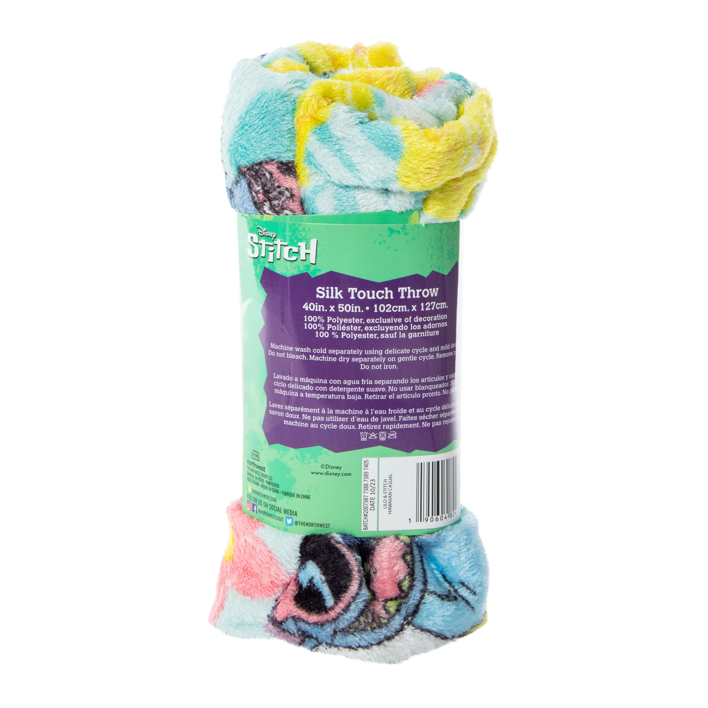 Disney Stitch Silk Touch Throw Blanket