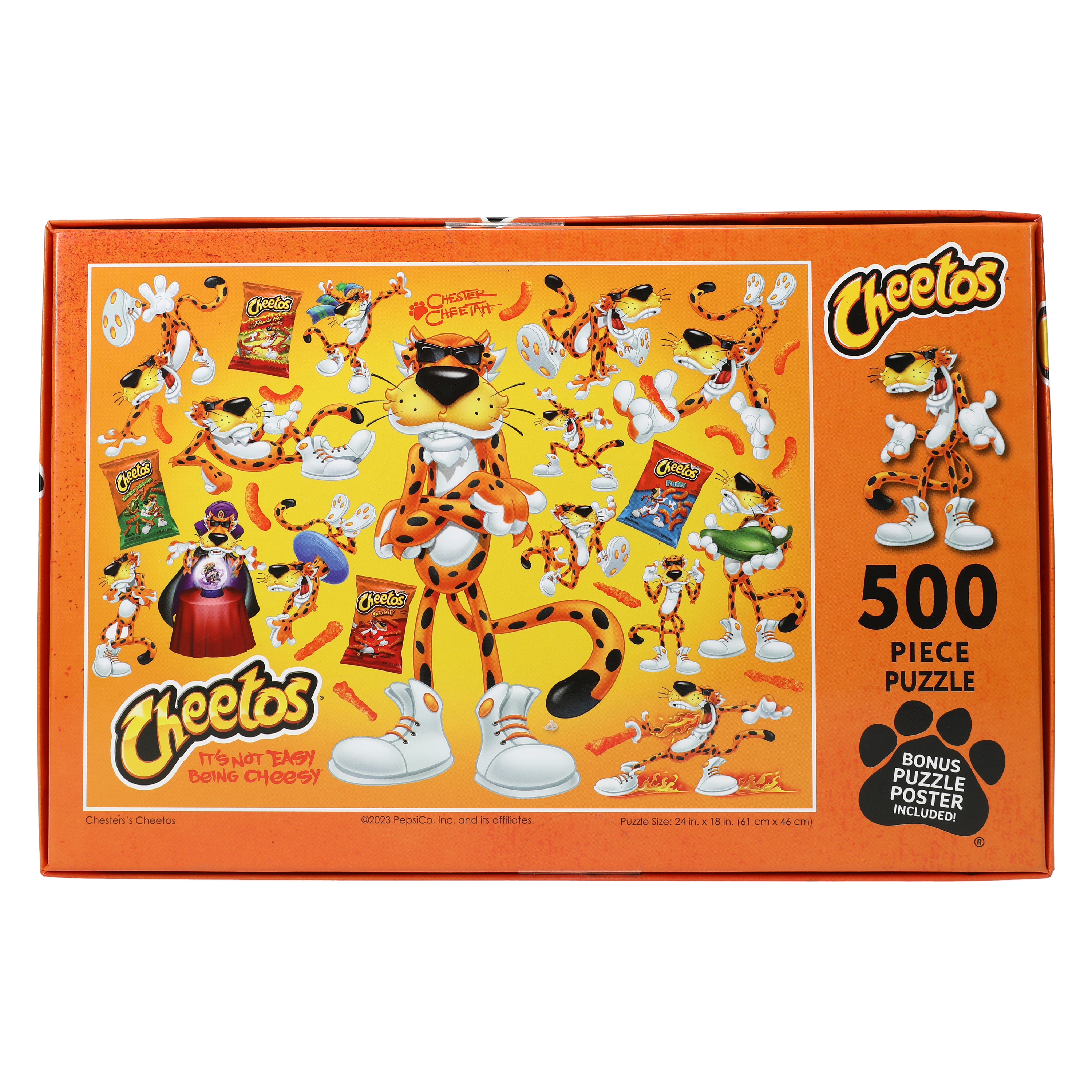RoseArt® Snack Food Jigsaw Puzzle With Poster 500-Piece