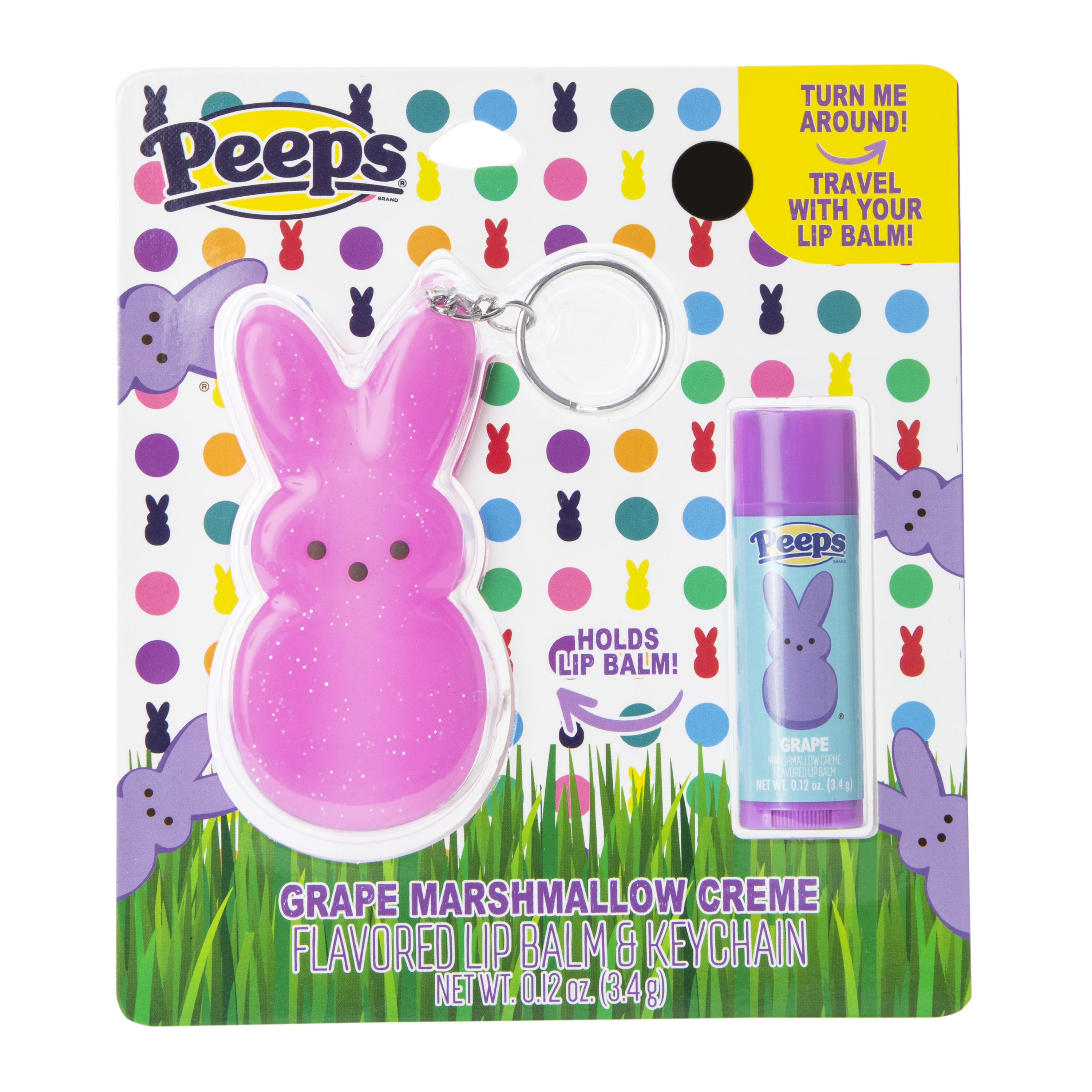 Peeps® Flavored Lip Balm And Keychain