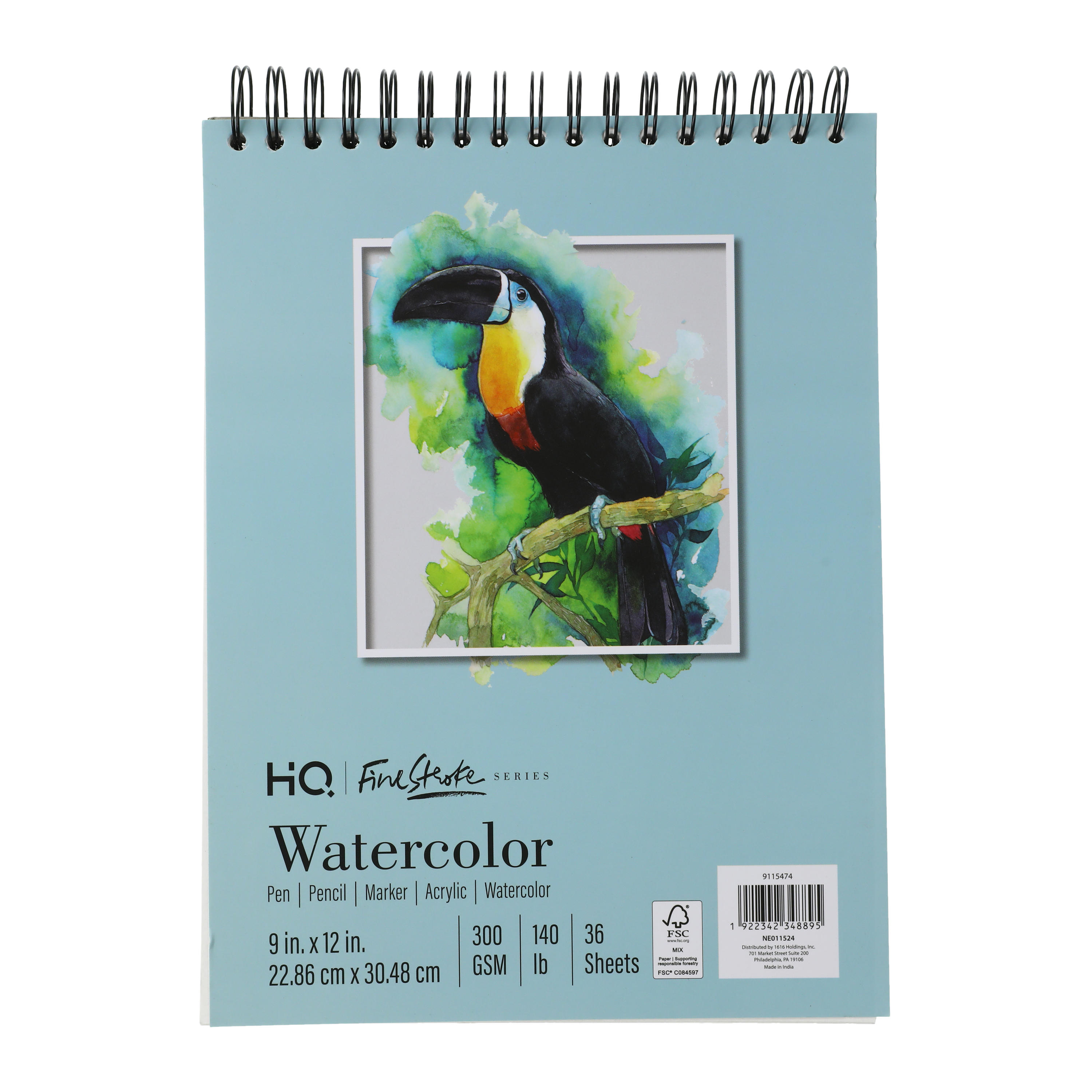 Large Watercolor Sketchbook 9in x 12in | Five Below