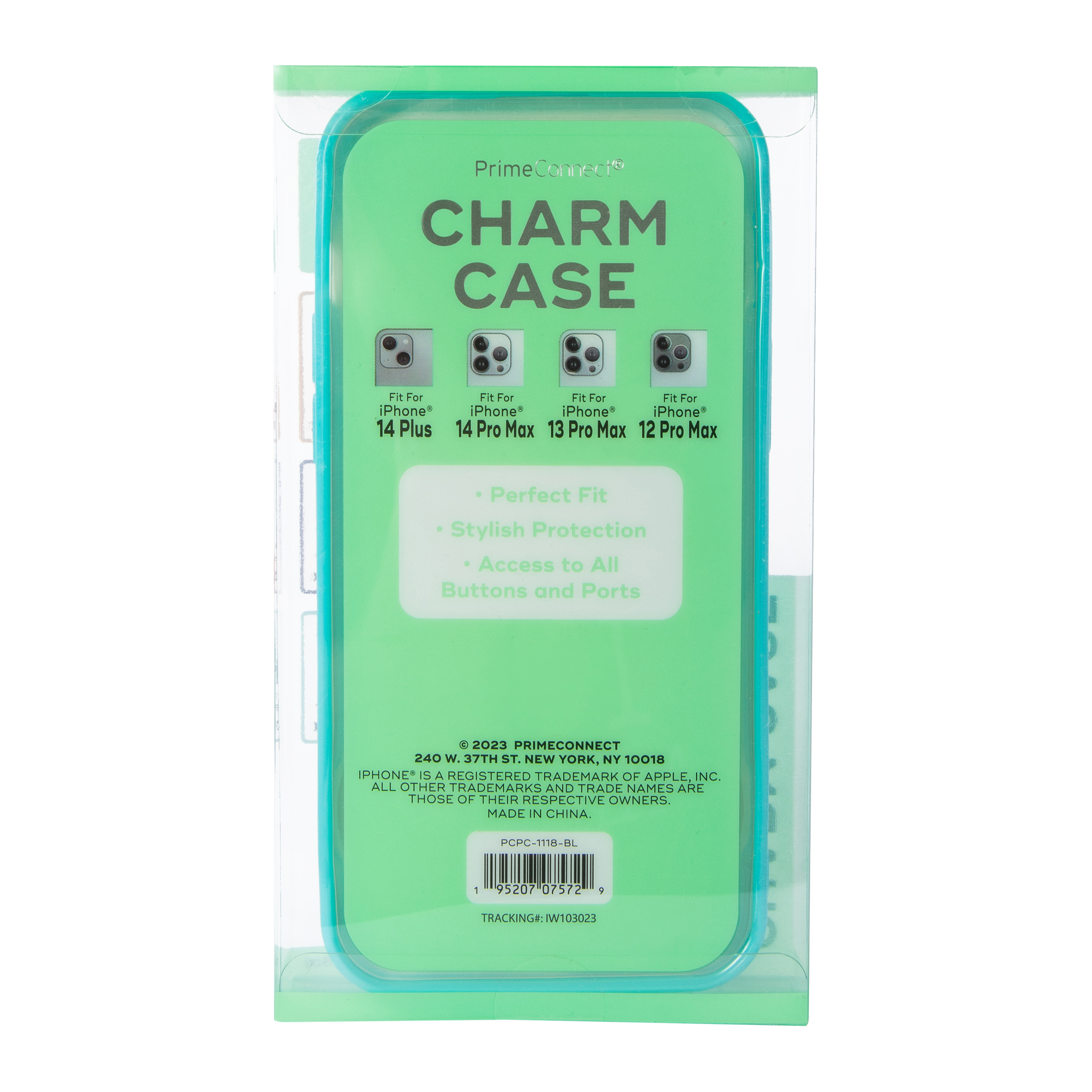 iPhone 14 Plus®/14 Pro Max® Case With Charm Strap