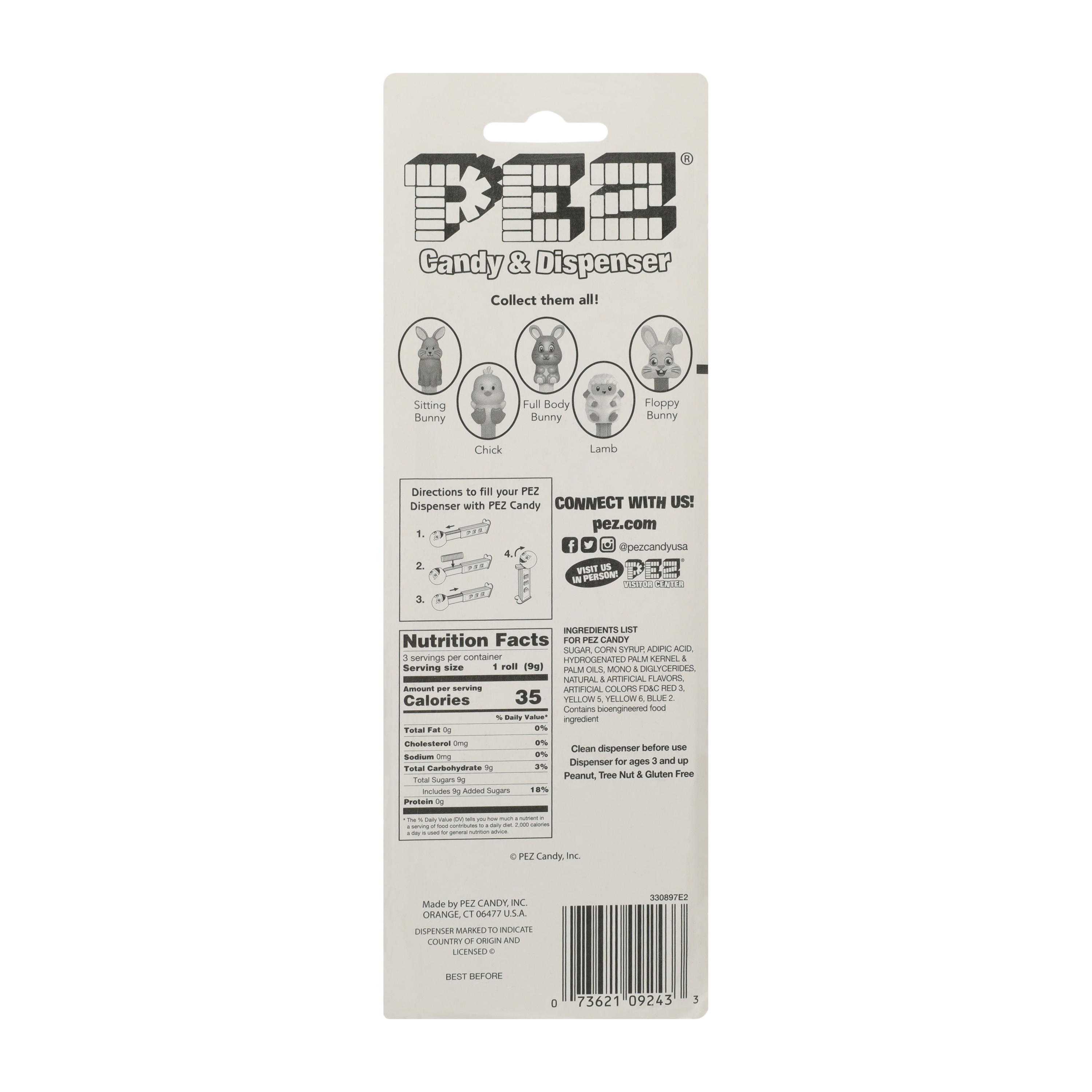 Pez® Easter Candy & Dispenser