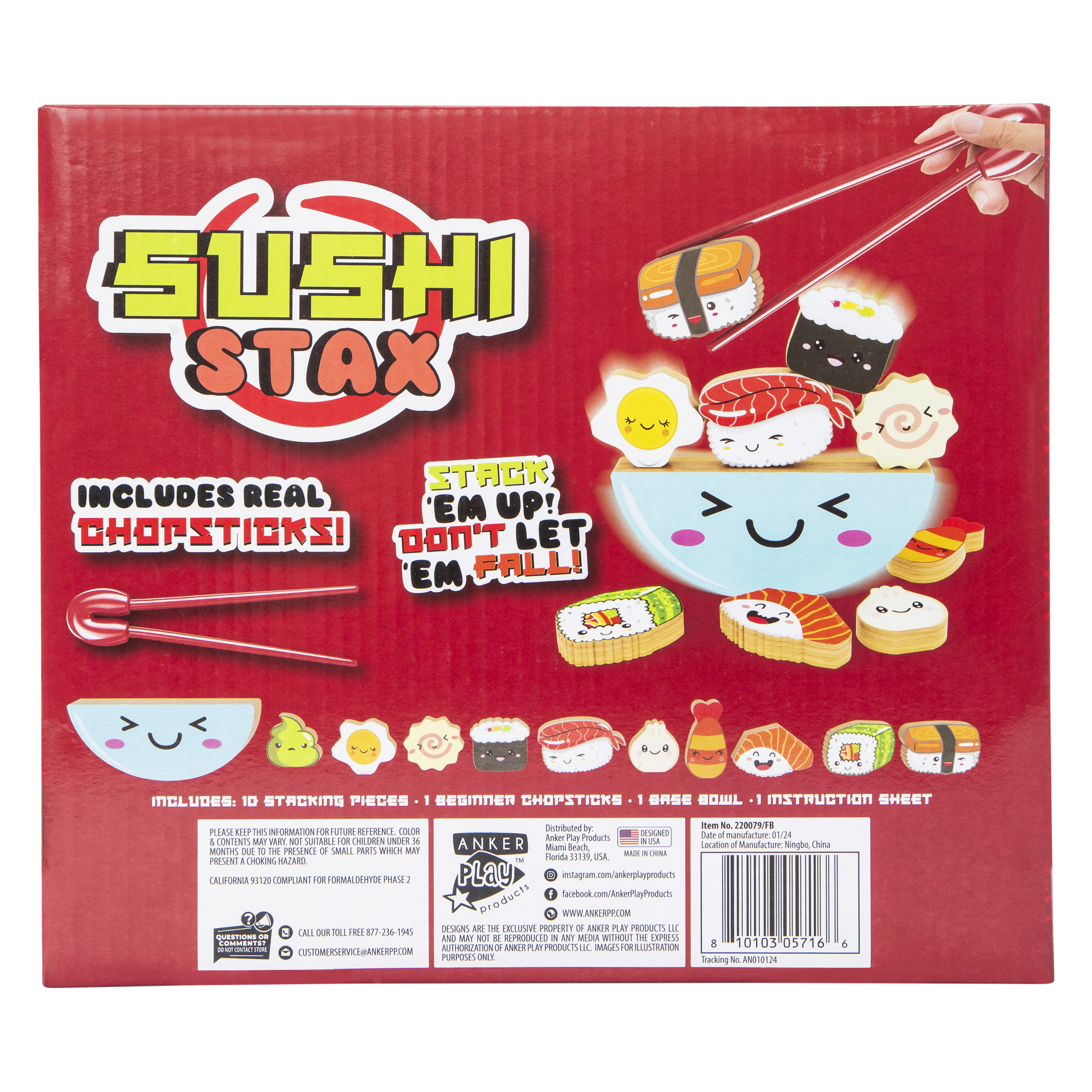 Sushi Stax Game Set