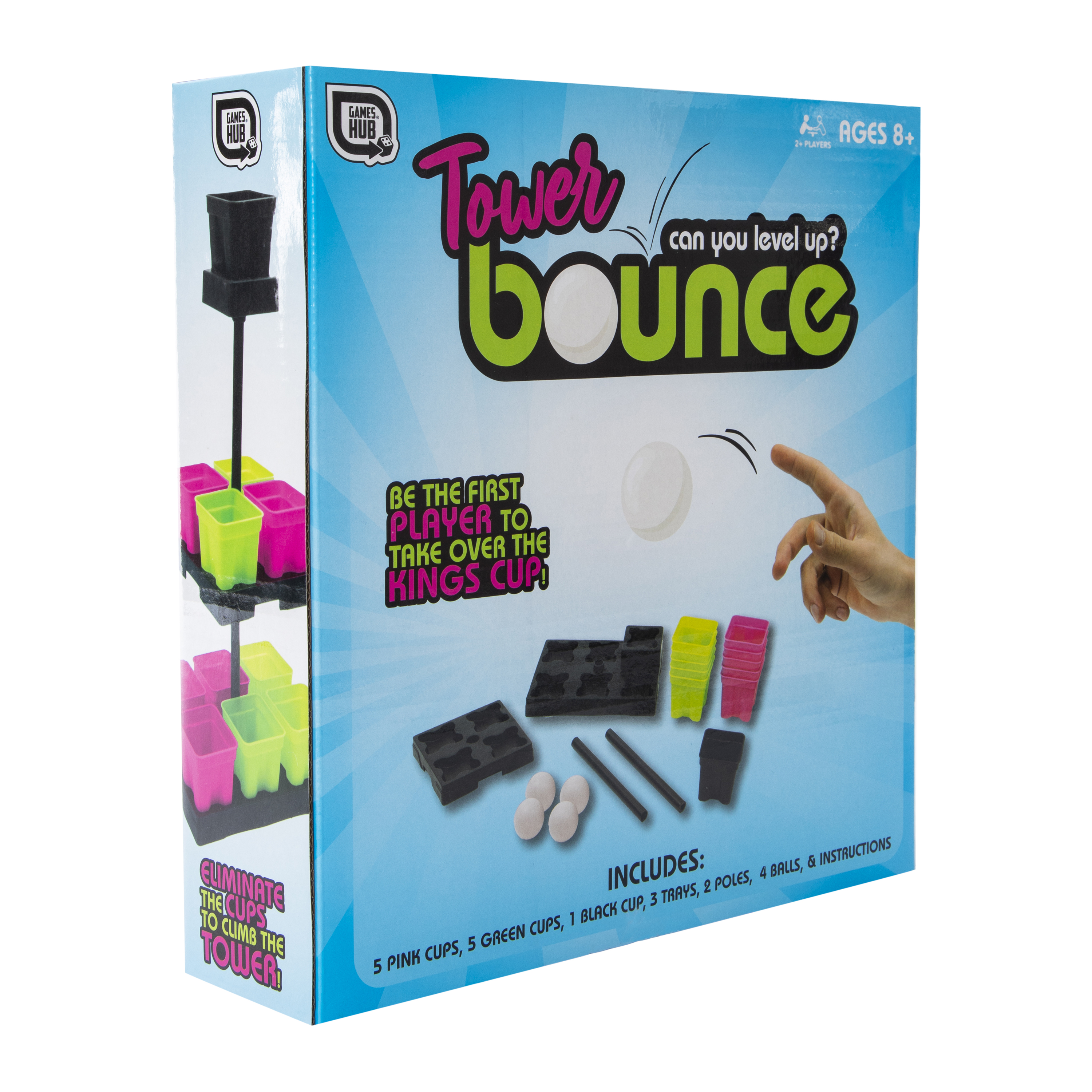 Games Hub® Tower Bounce Game
