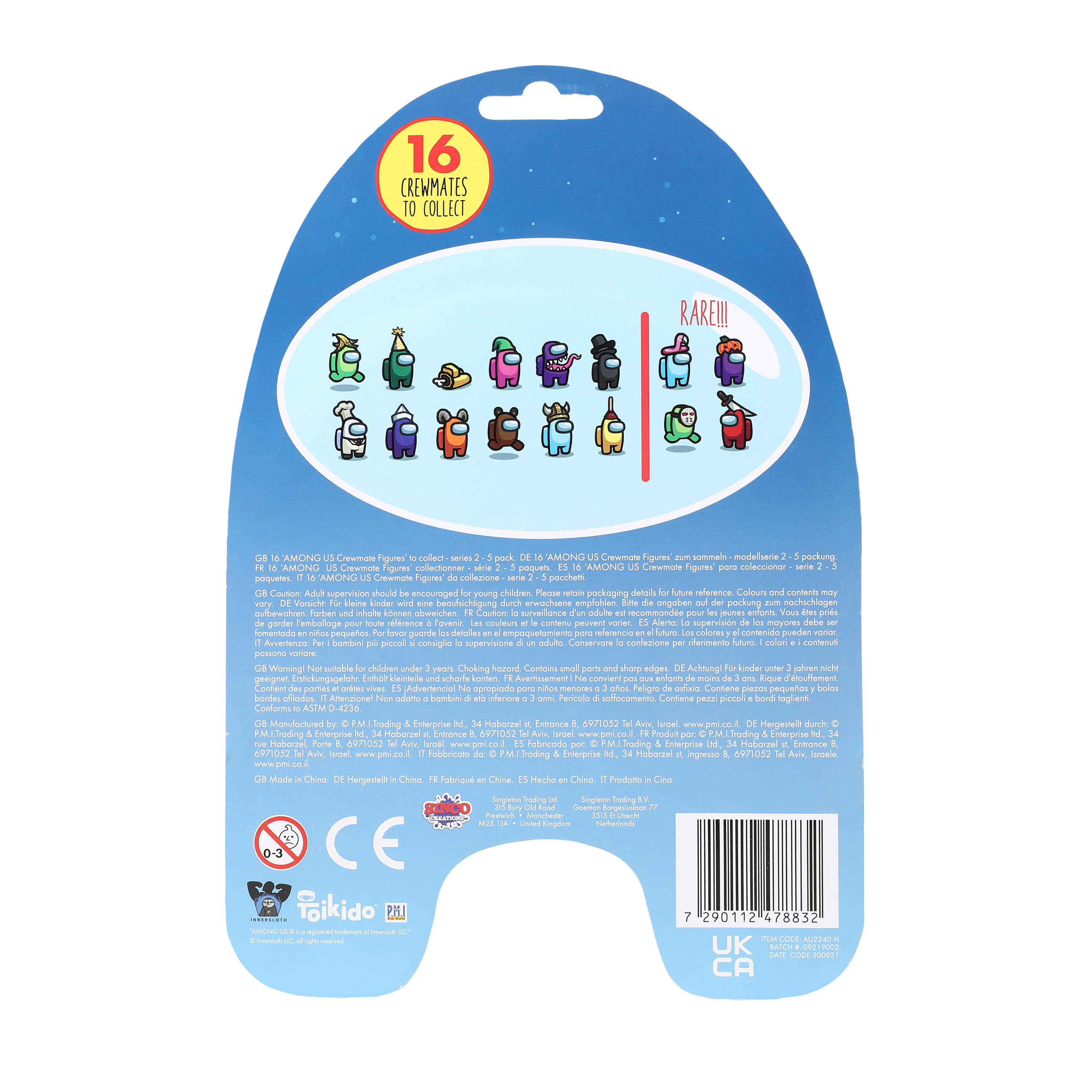 Among Us™ Series 2 Crewmate Figures 5-Pack