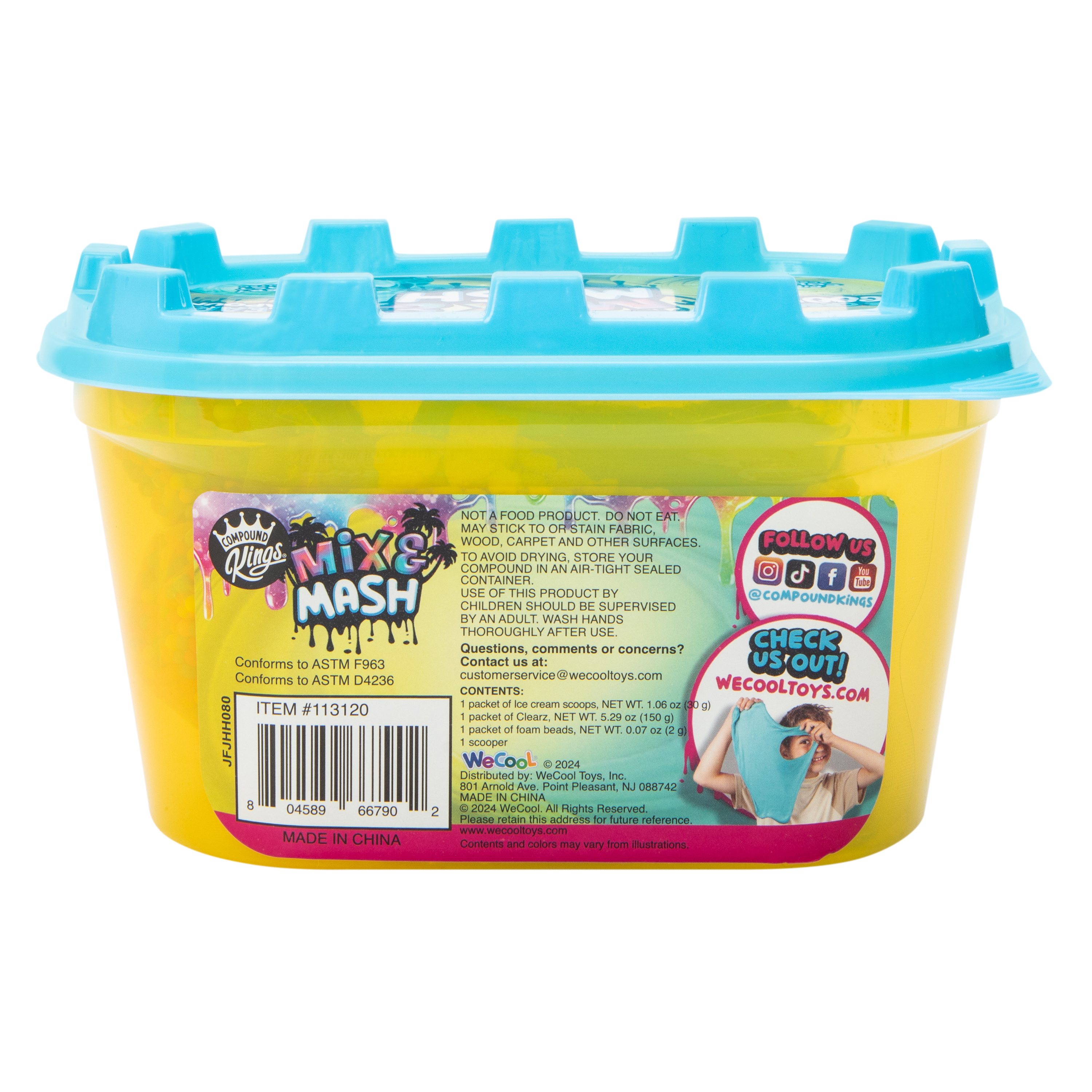 Compound Kings® Mix & Mash Scented Slime 6.42oz