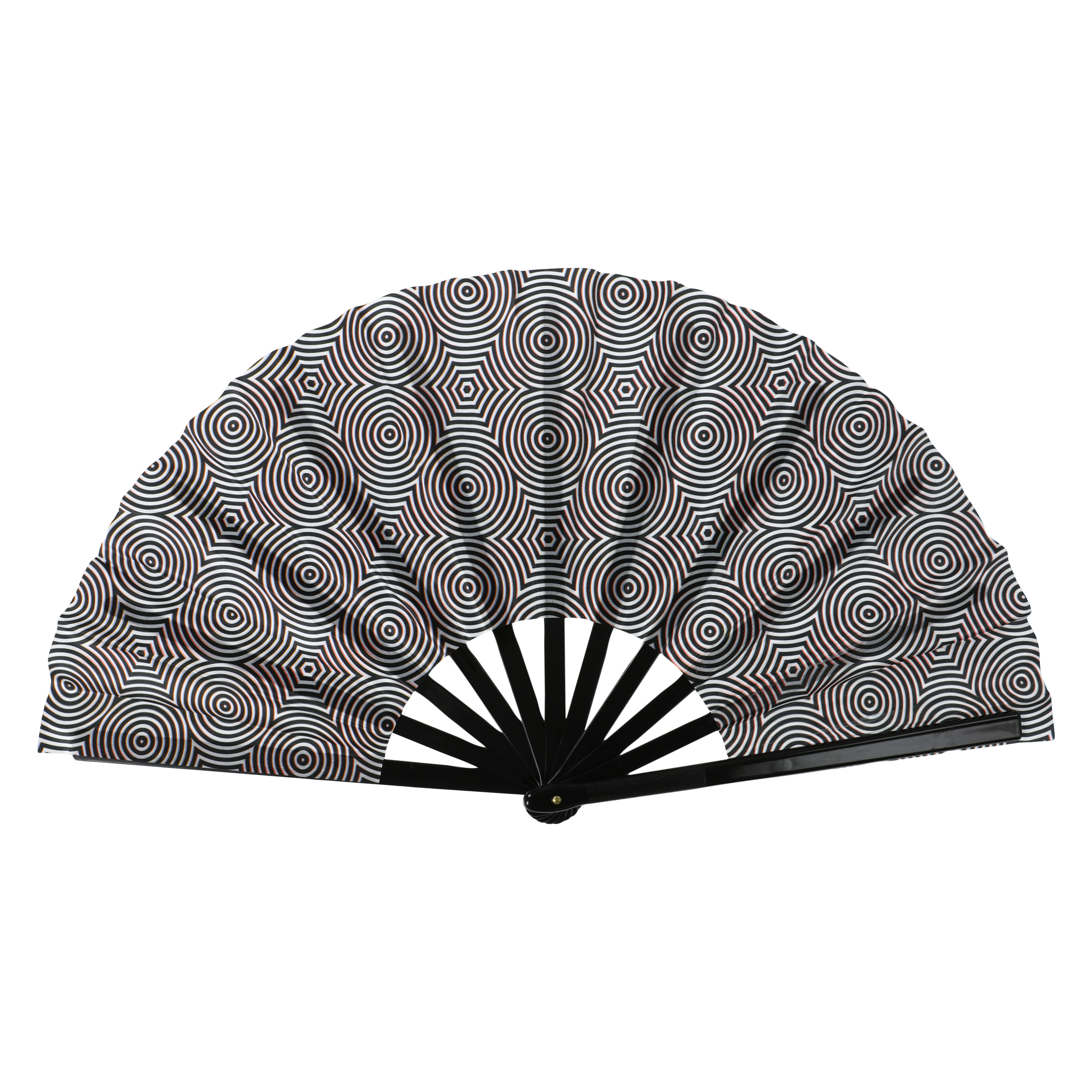 UV Glow Folding Fan 25in