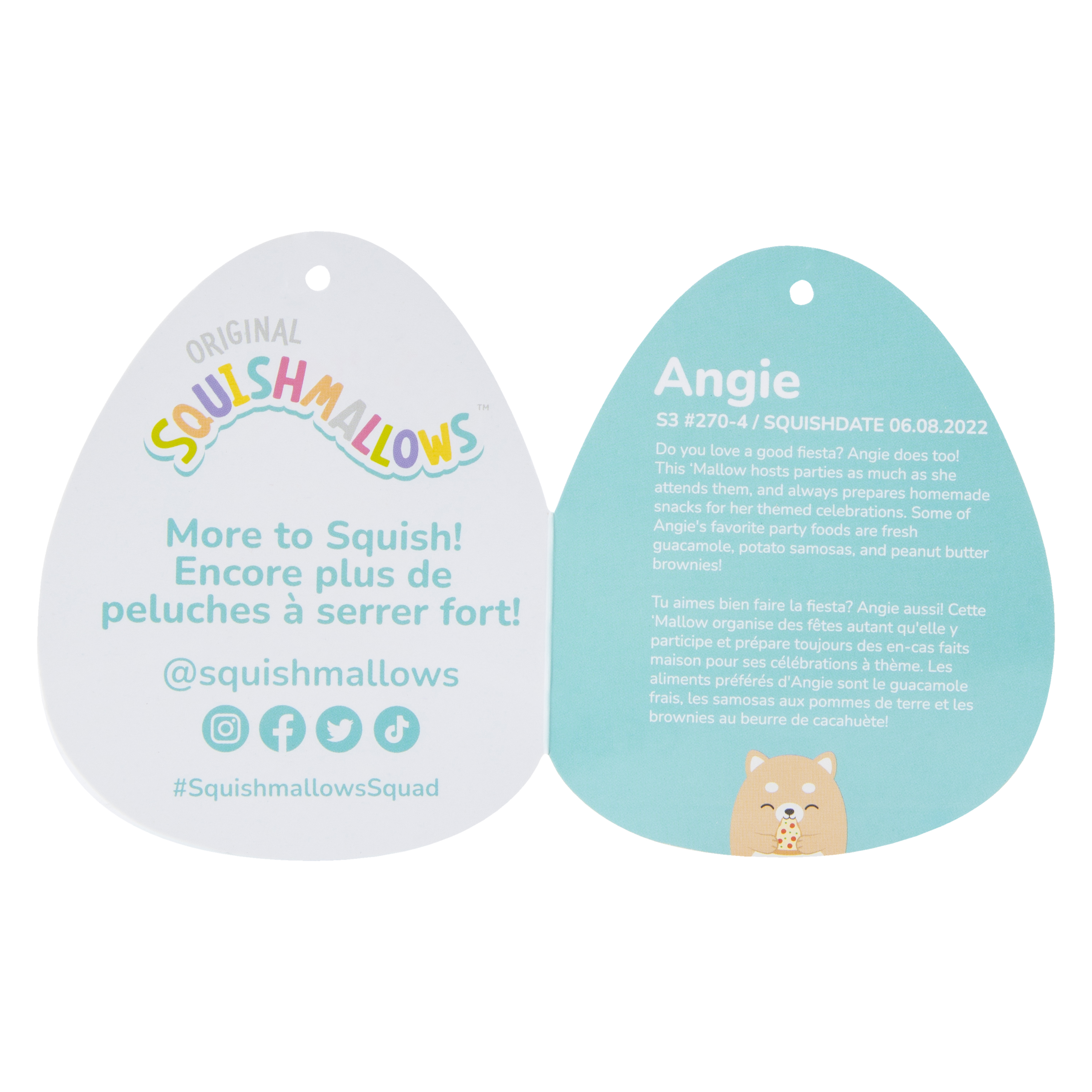 Squishmallows™ Plush Clip-On 3.5in