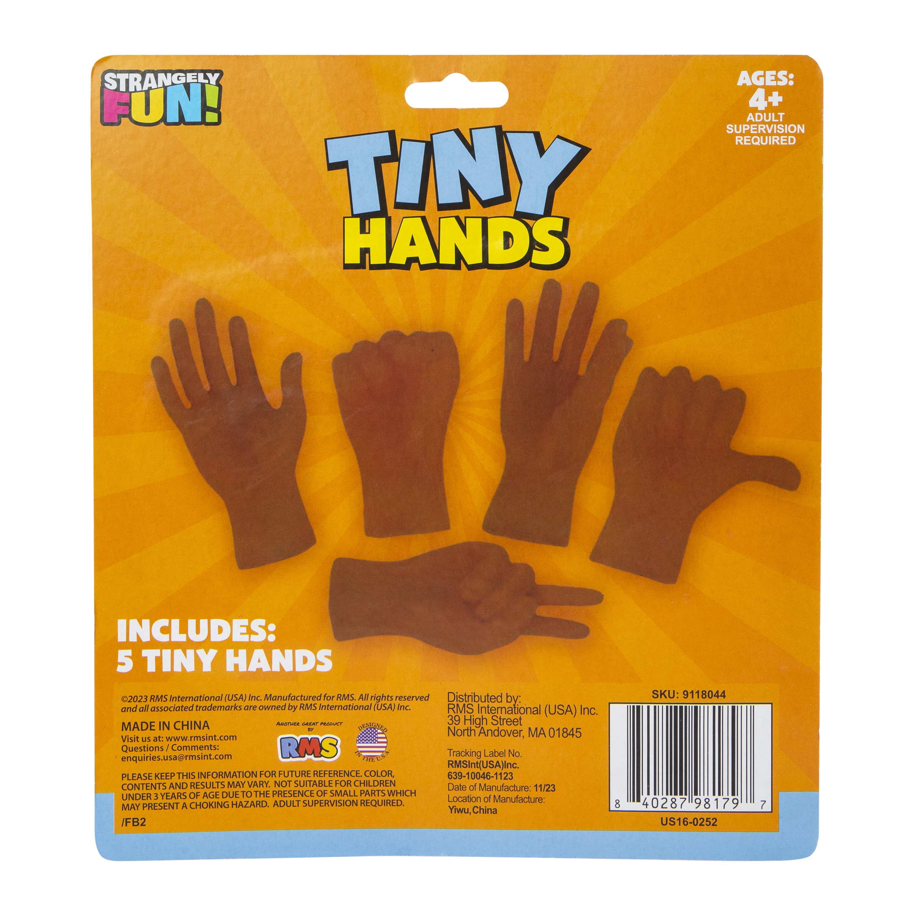Tiny Human Hands 5-Count
