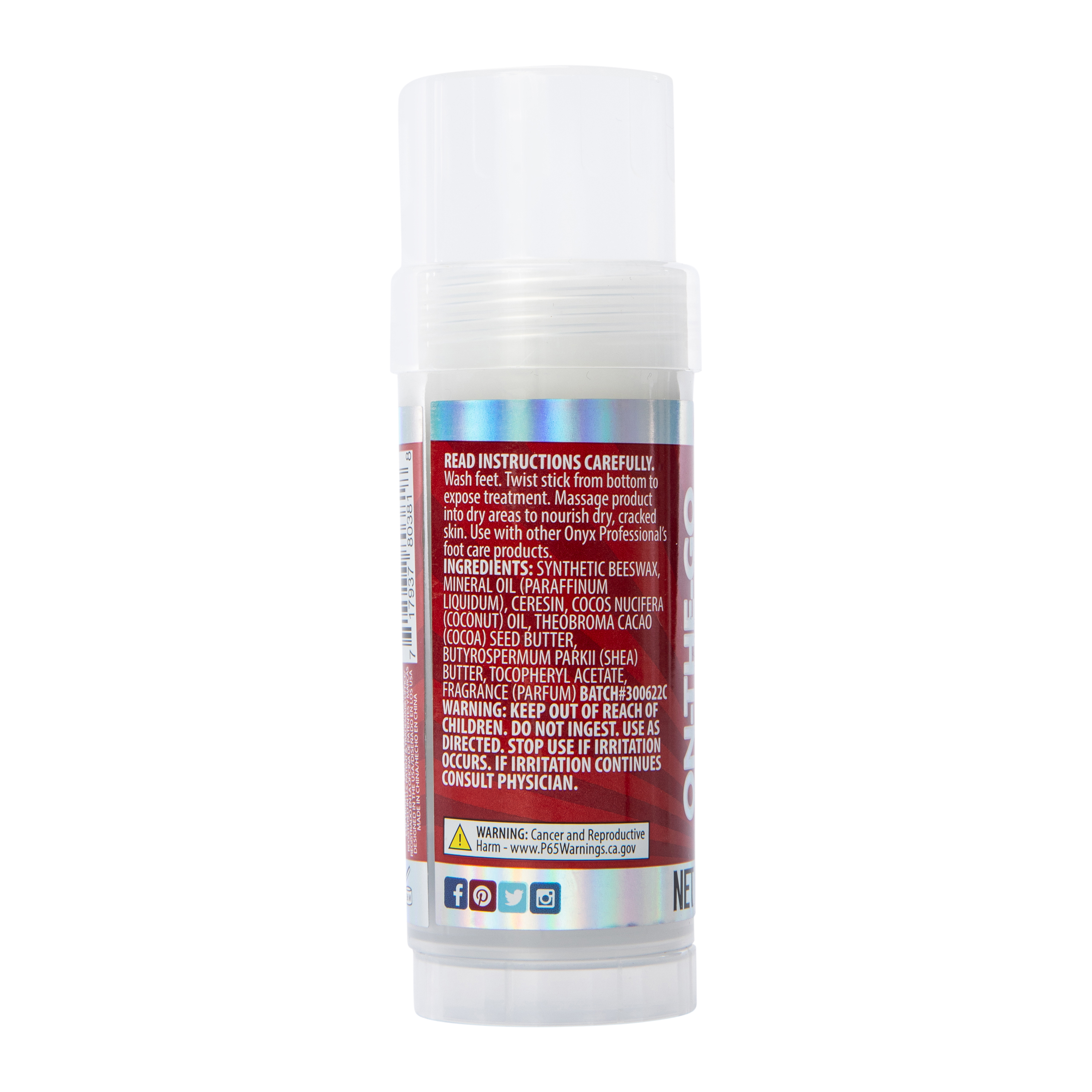 Onyx Professional® On The Go Cracked Heel Stick 2.11oz