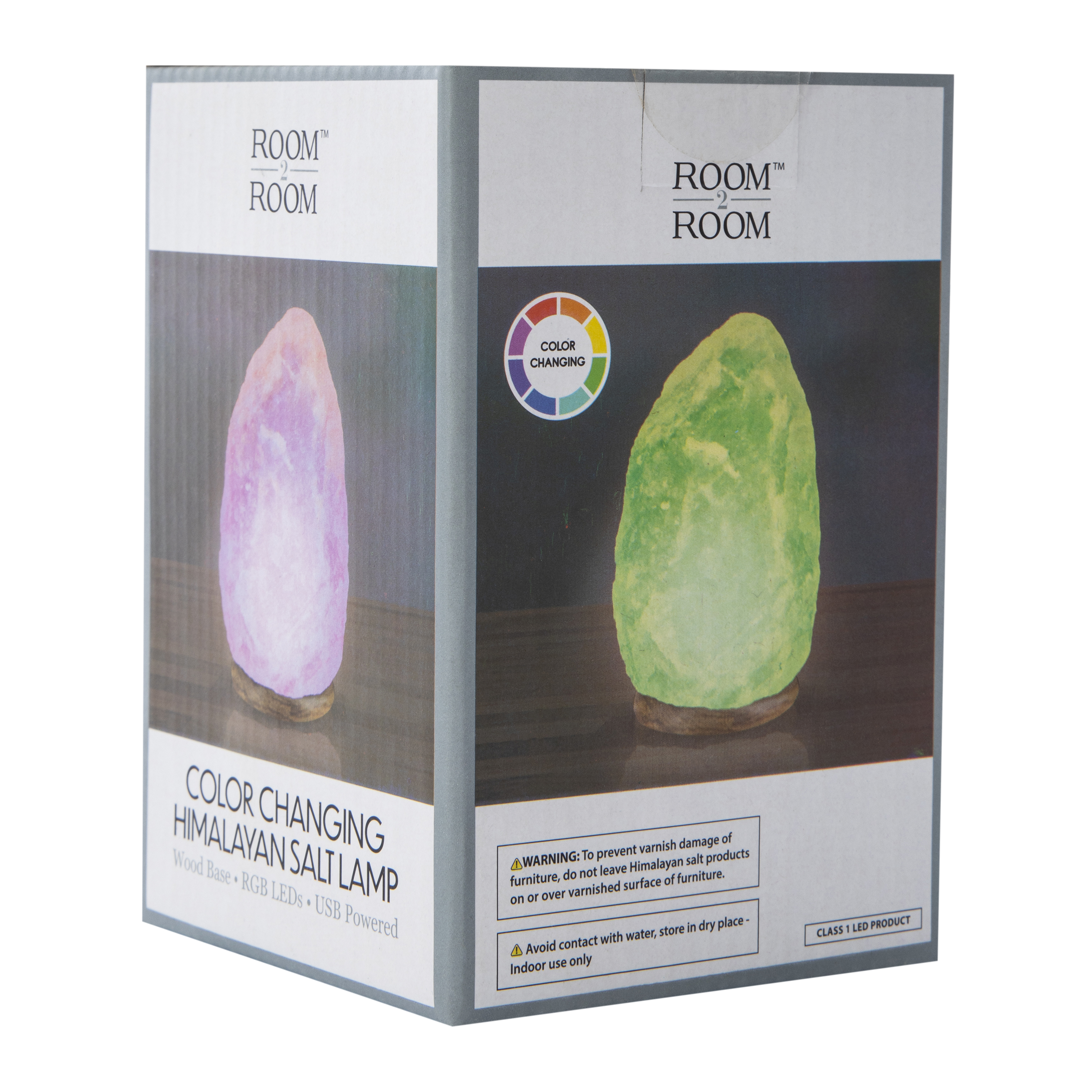 Color Changing Himalayan Salt Lamp 3.5in x 5in