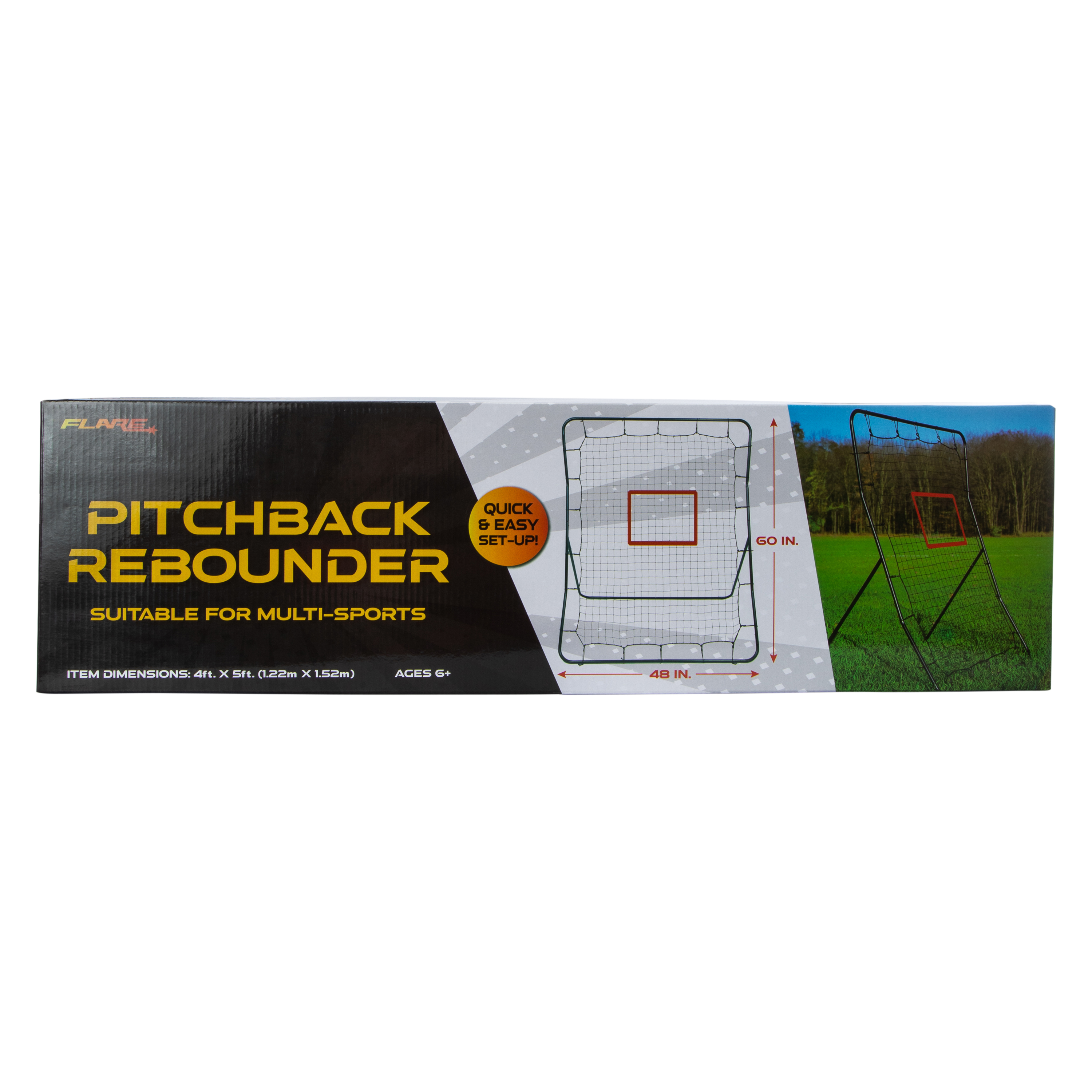 Flare Pitchback Rebounder 4ft x 5ft