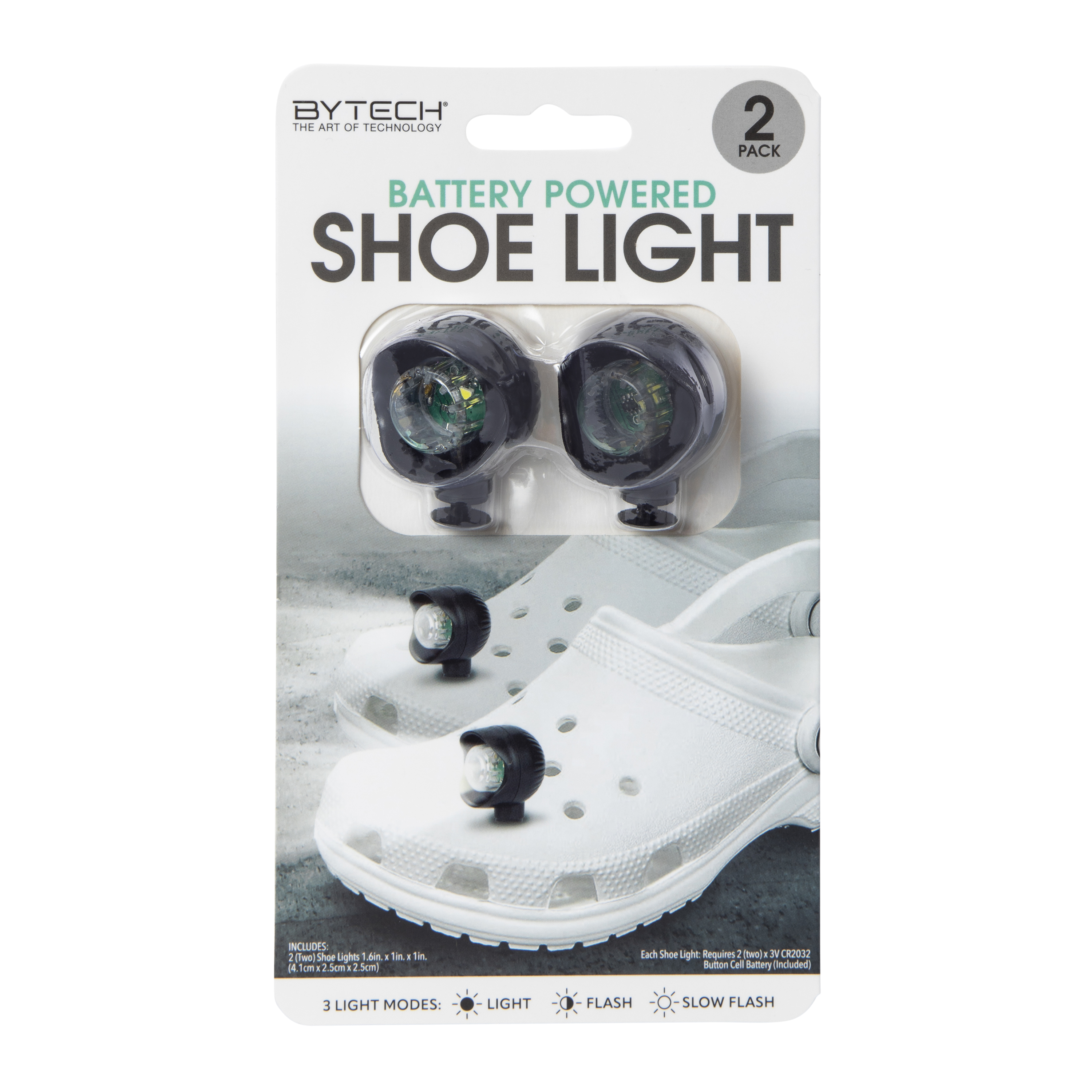 Battery Powered Shoe Light 2-Count