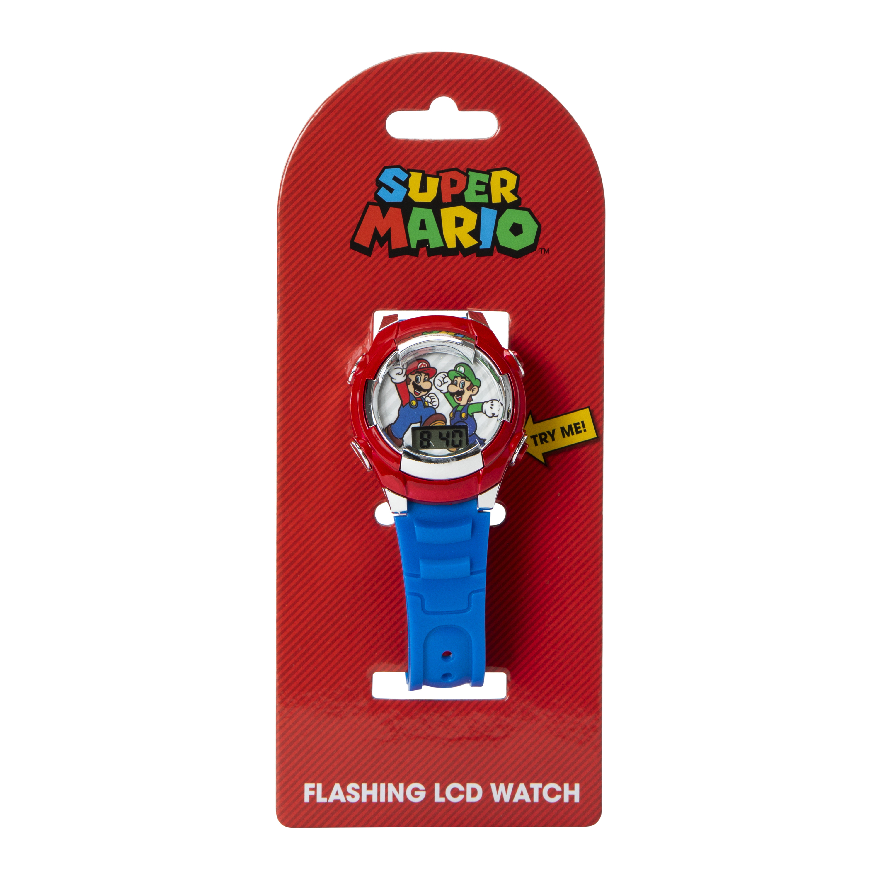 Super Mario™ Flashing LCD Watch