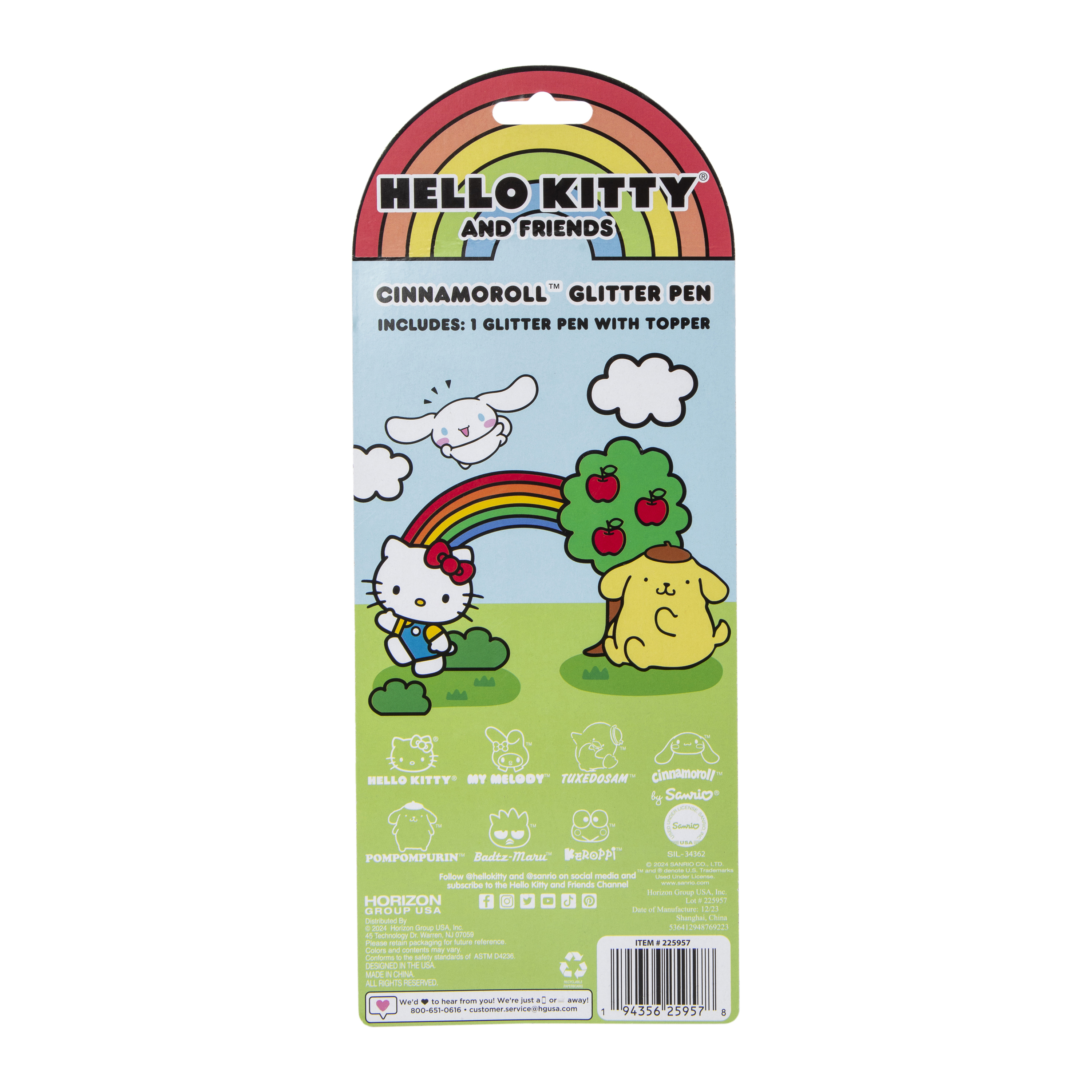 Hello Kitty® Glitter Pen