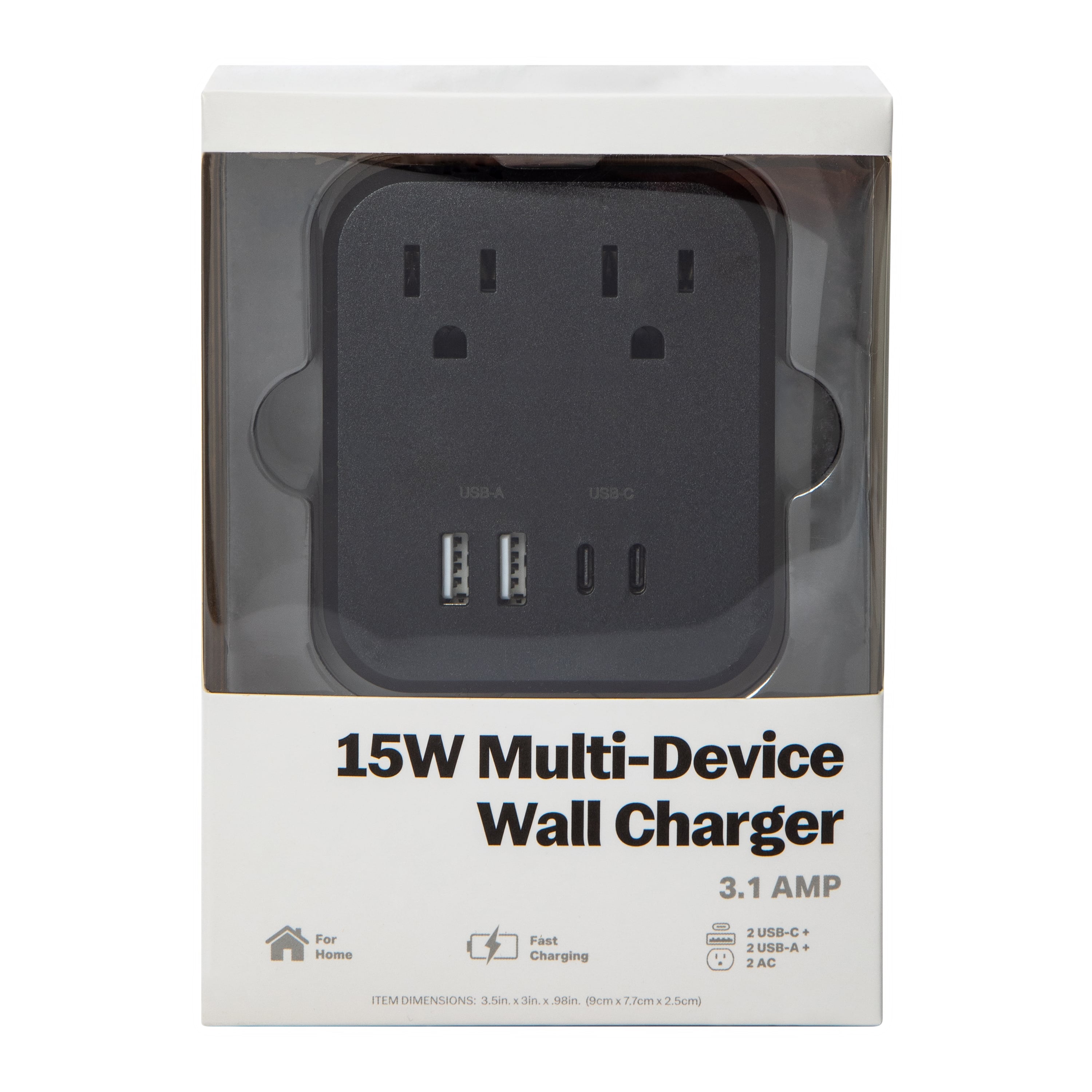 Cargador de Pared 15W USB-C USB y Salidas Pa Cargar To Sin Lios 2